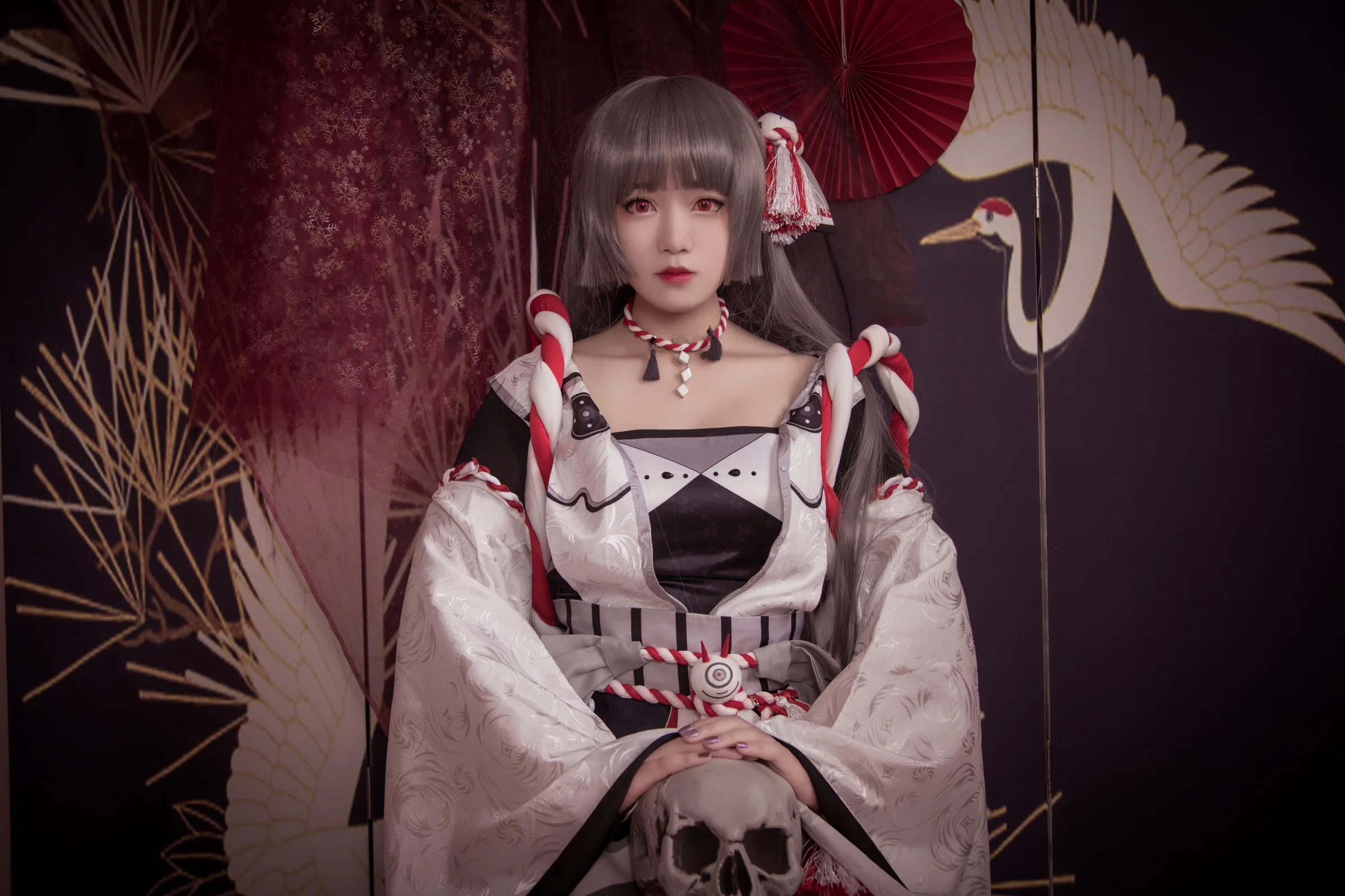 阴阳师·鬼女红叶人形师COS写真
