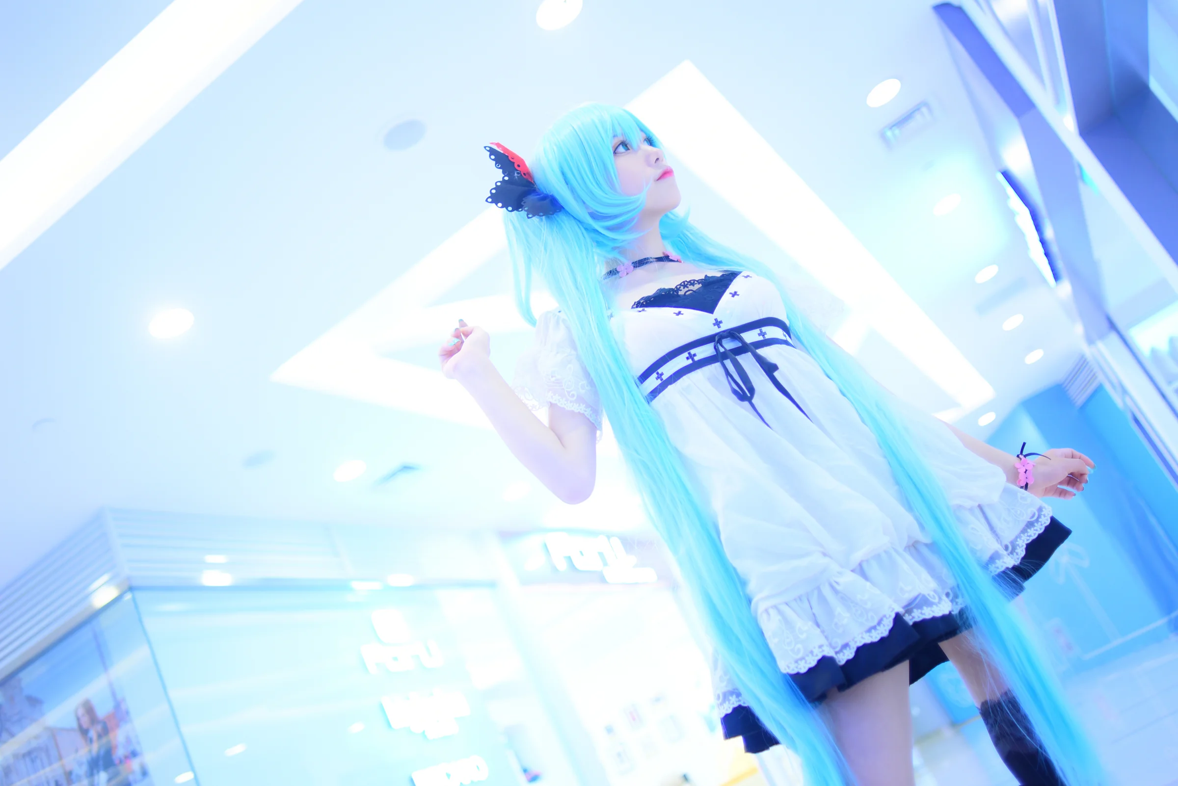 ワールドイズマイン 初音未来COS写真