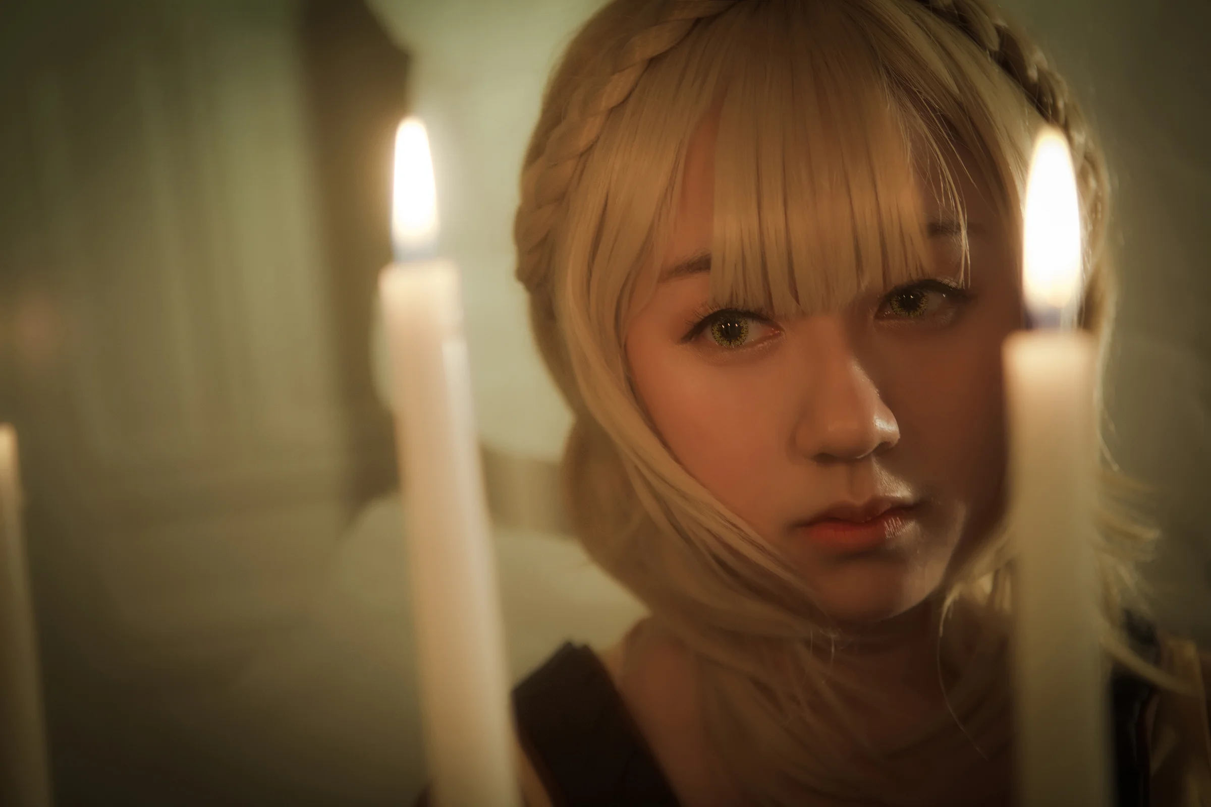 死亡爱丽丝睡美人COS写真