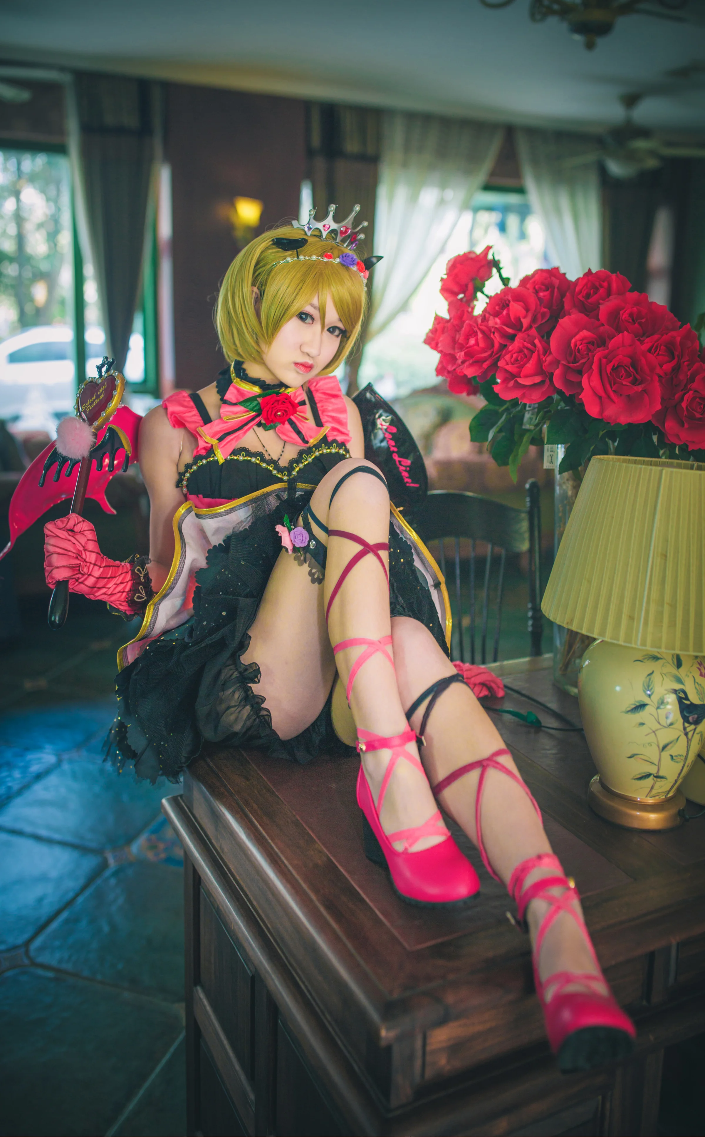LoveLive花阳小恶魔觉醒COS写真