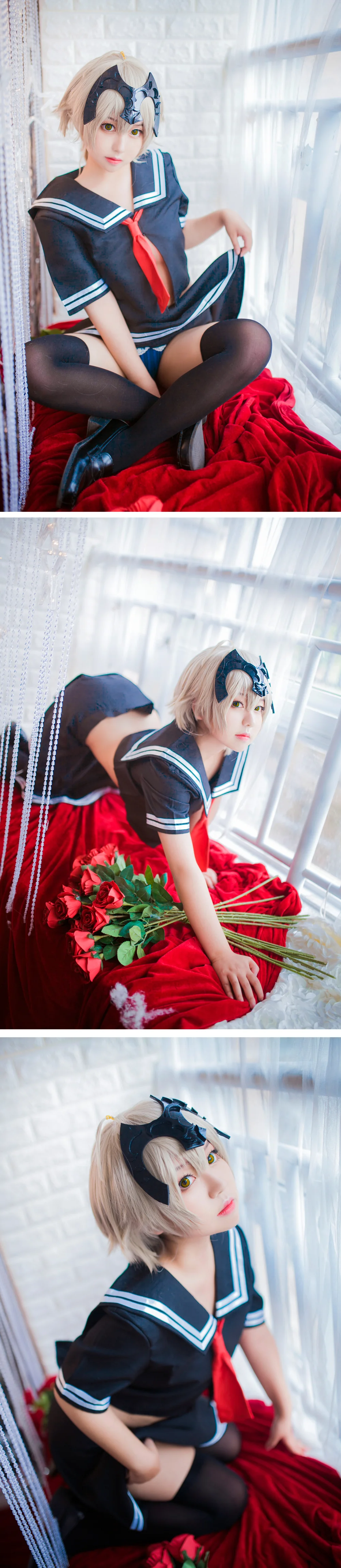 贞德COS写真 圣女与魔女