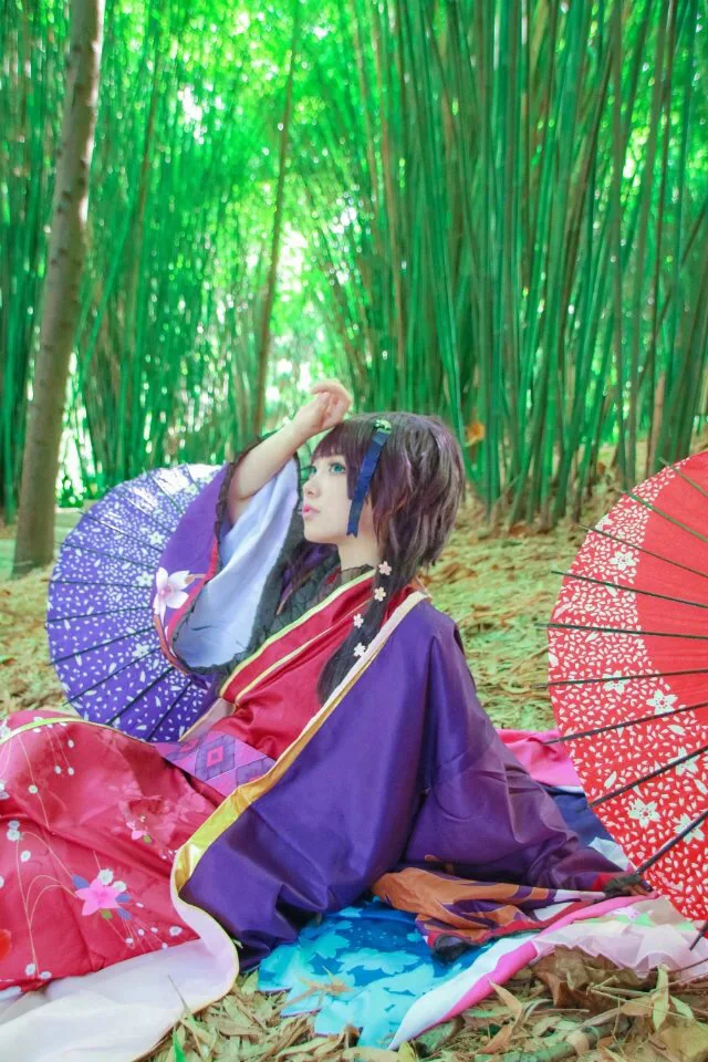 梦100 樱花COS写真
