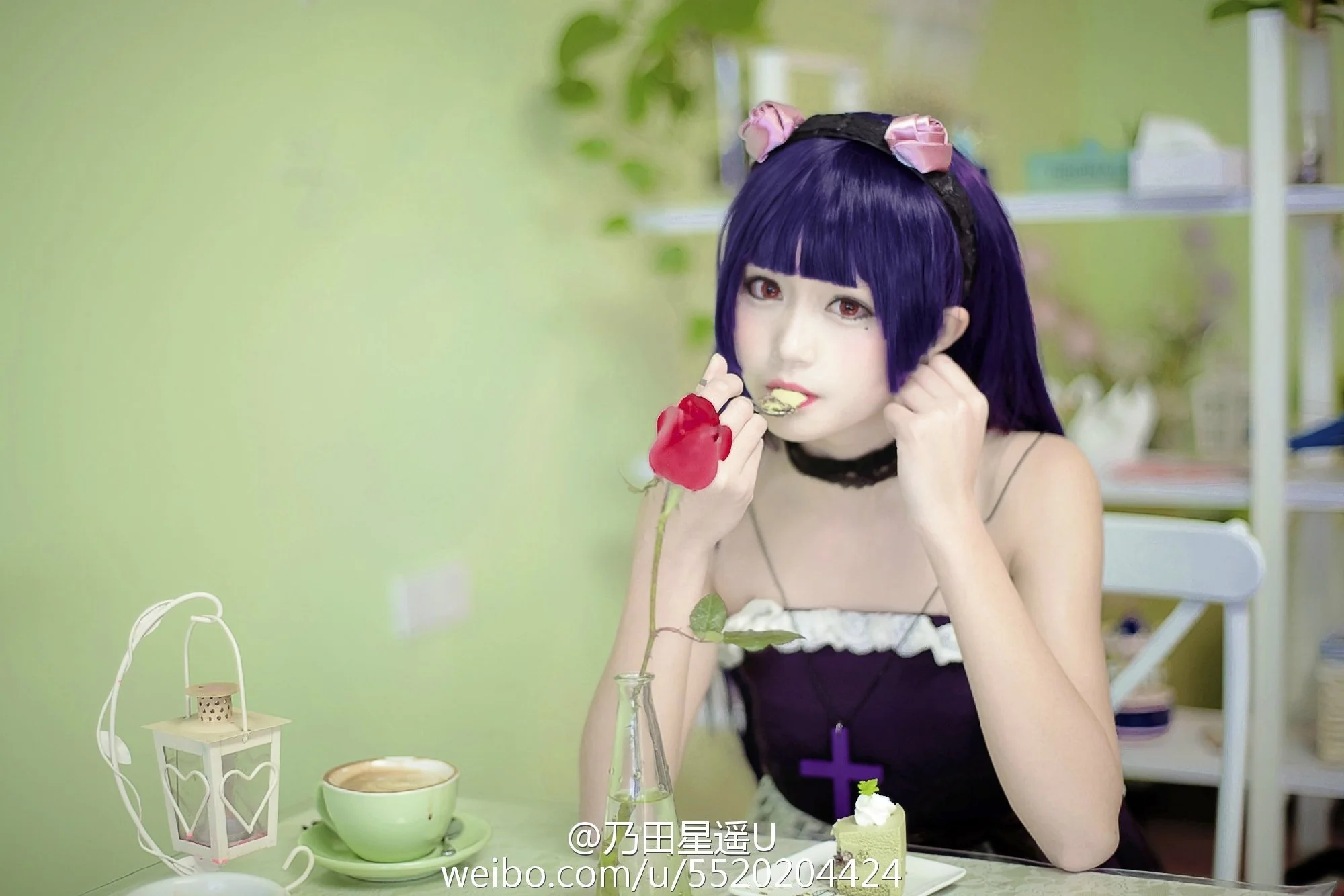 五更琉璃COS写真 主人需要点什么~