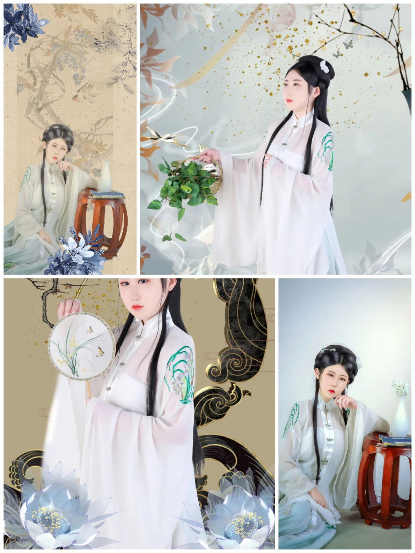 【白蛇：缘起】古风妆造白蛇COS写真