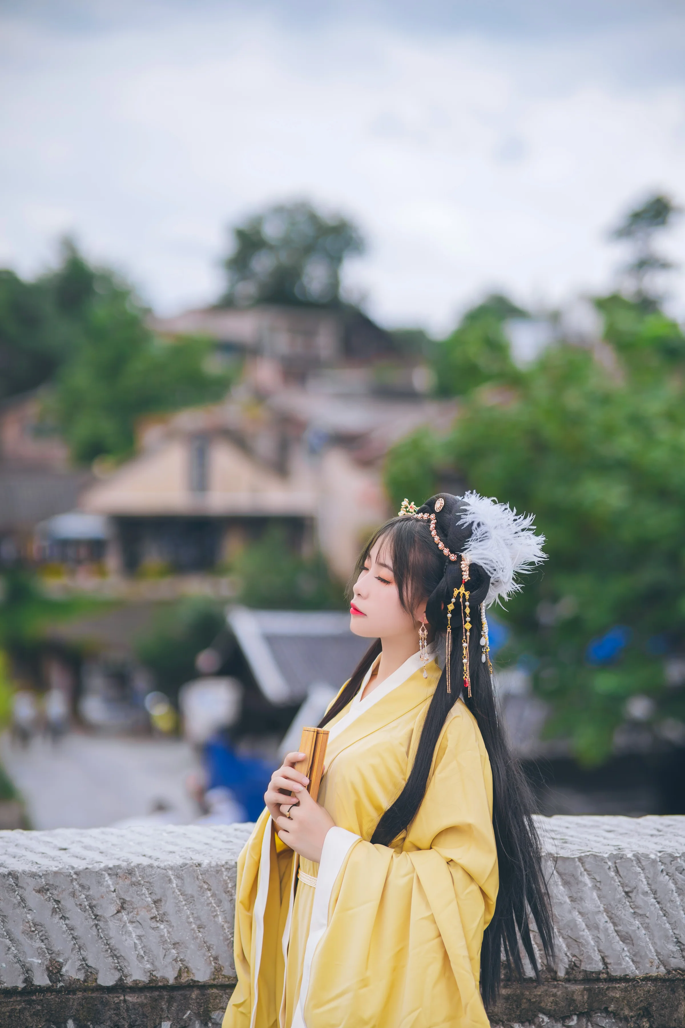 汉服私影，问花花不语，为谁落？｜高清图片集