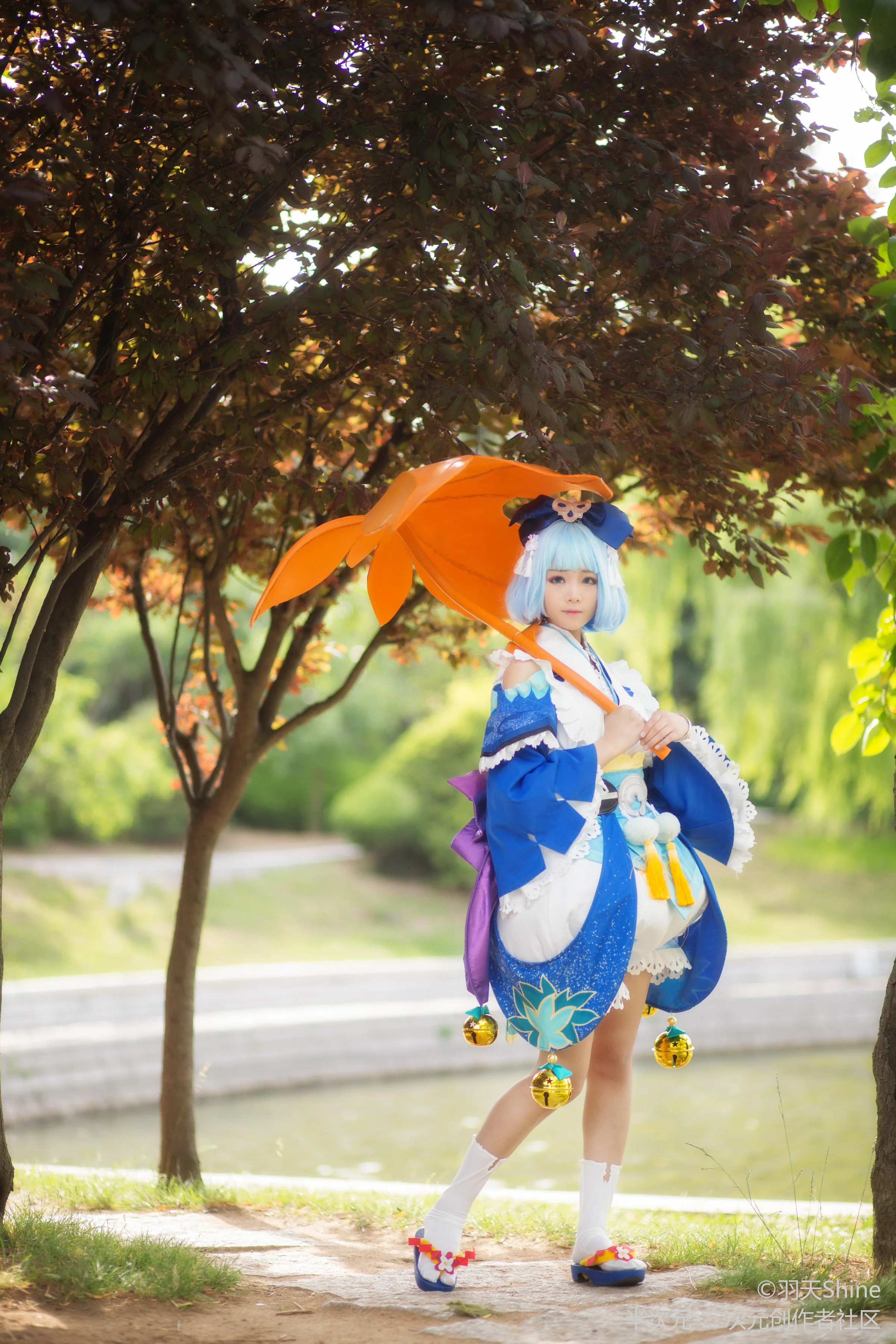 阴阳师萤草COS写真