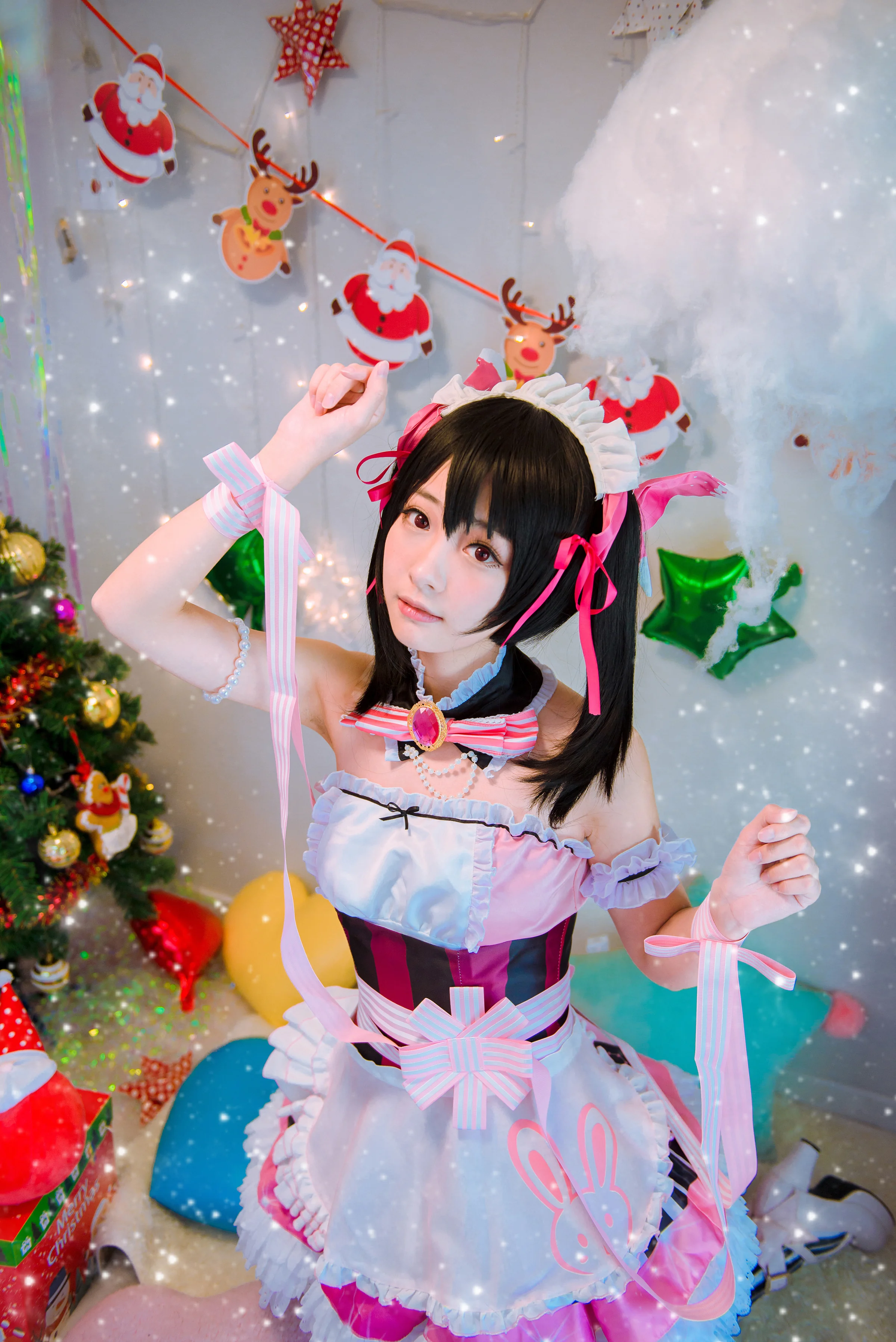 Love live！妮可情人节女仆COS写真