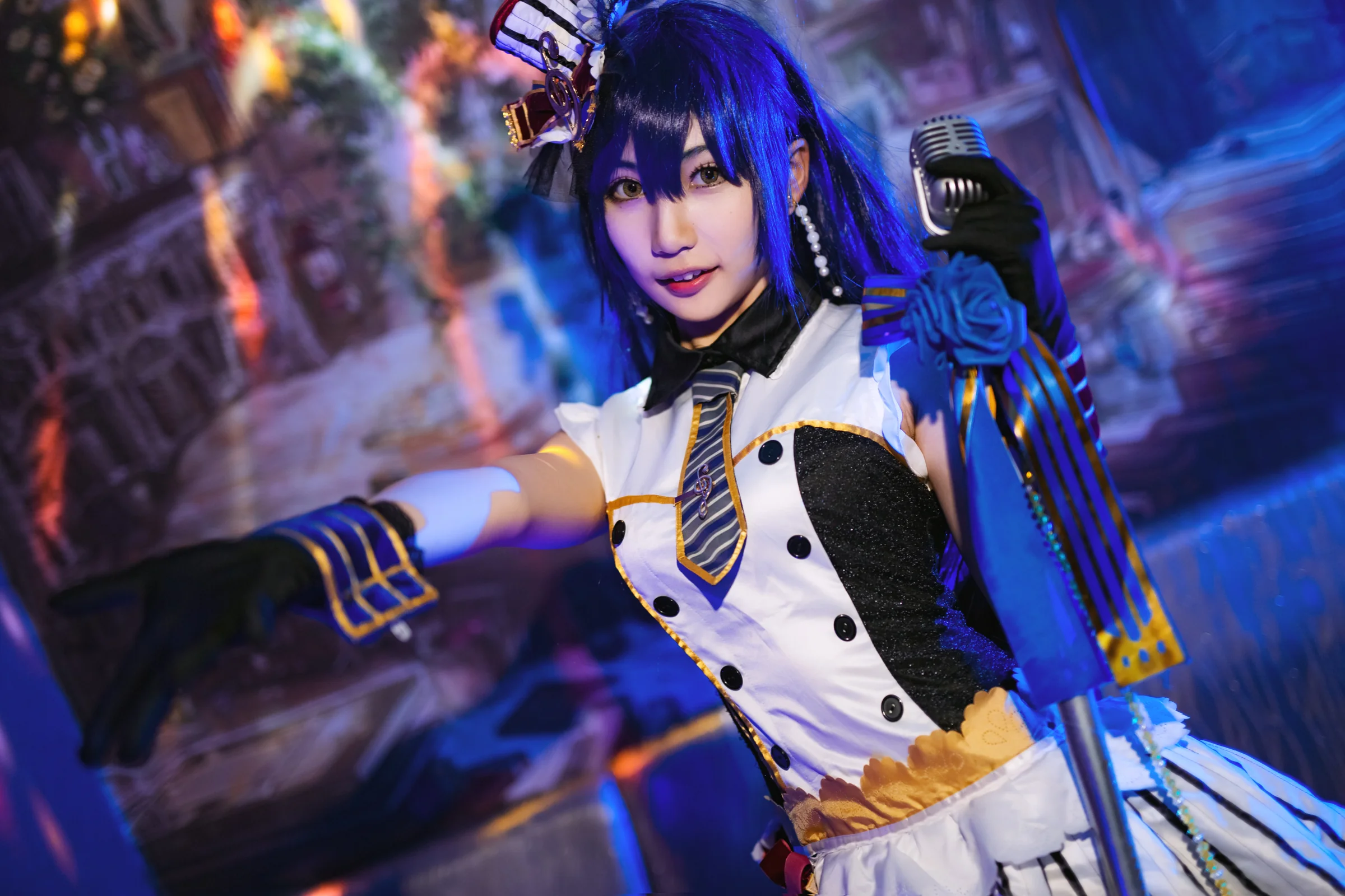 Love Live!园田海未COS写真，酷酷哒
