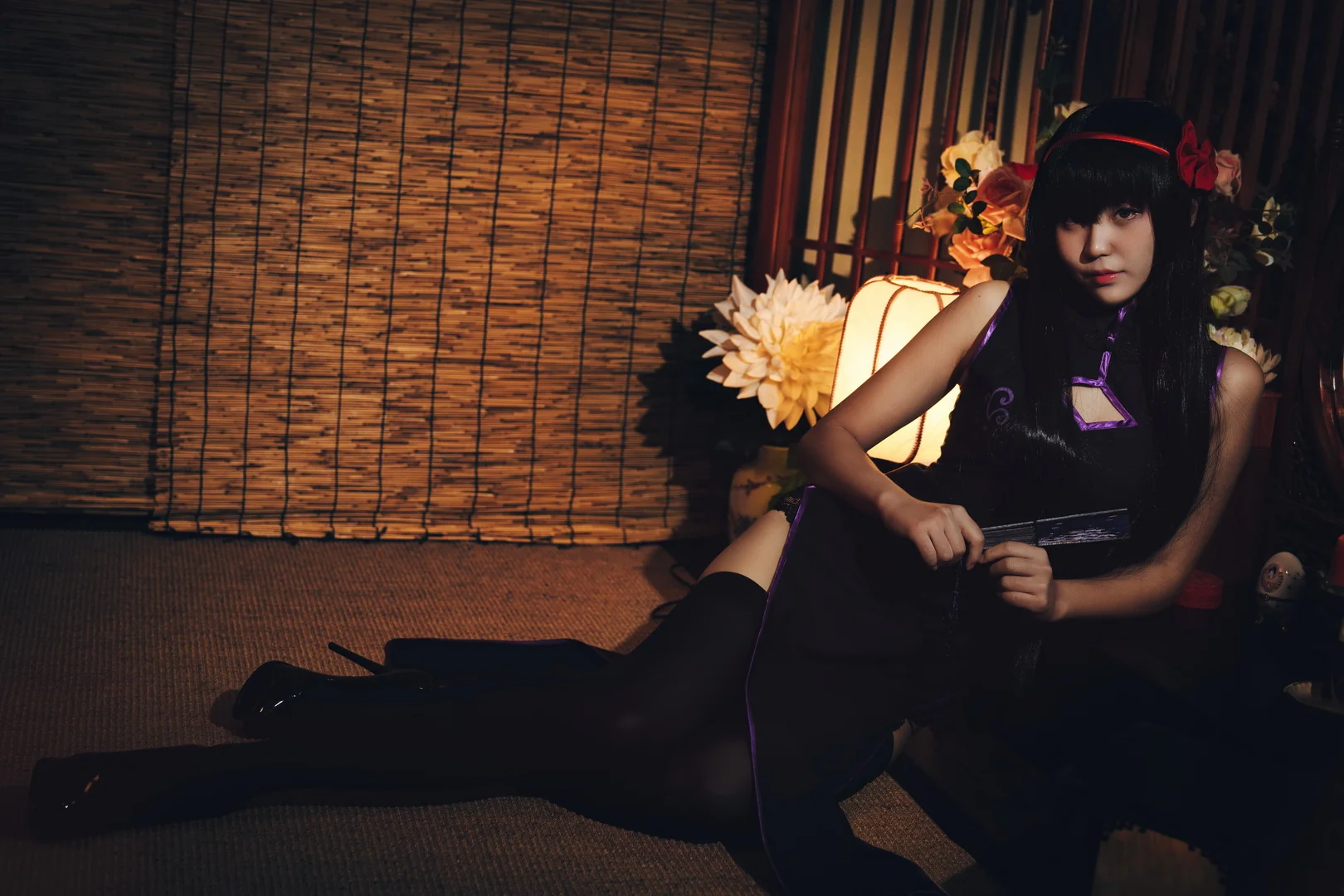魔法少女小圆 晓美焰旗袍COS写真