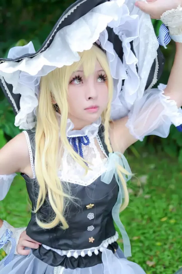 东方project雾雨魔理沙COS写真
