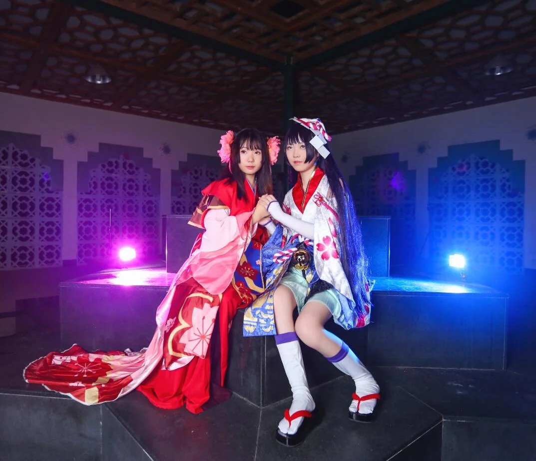 阴阳师 樱花妖COS写真