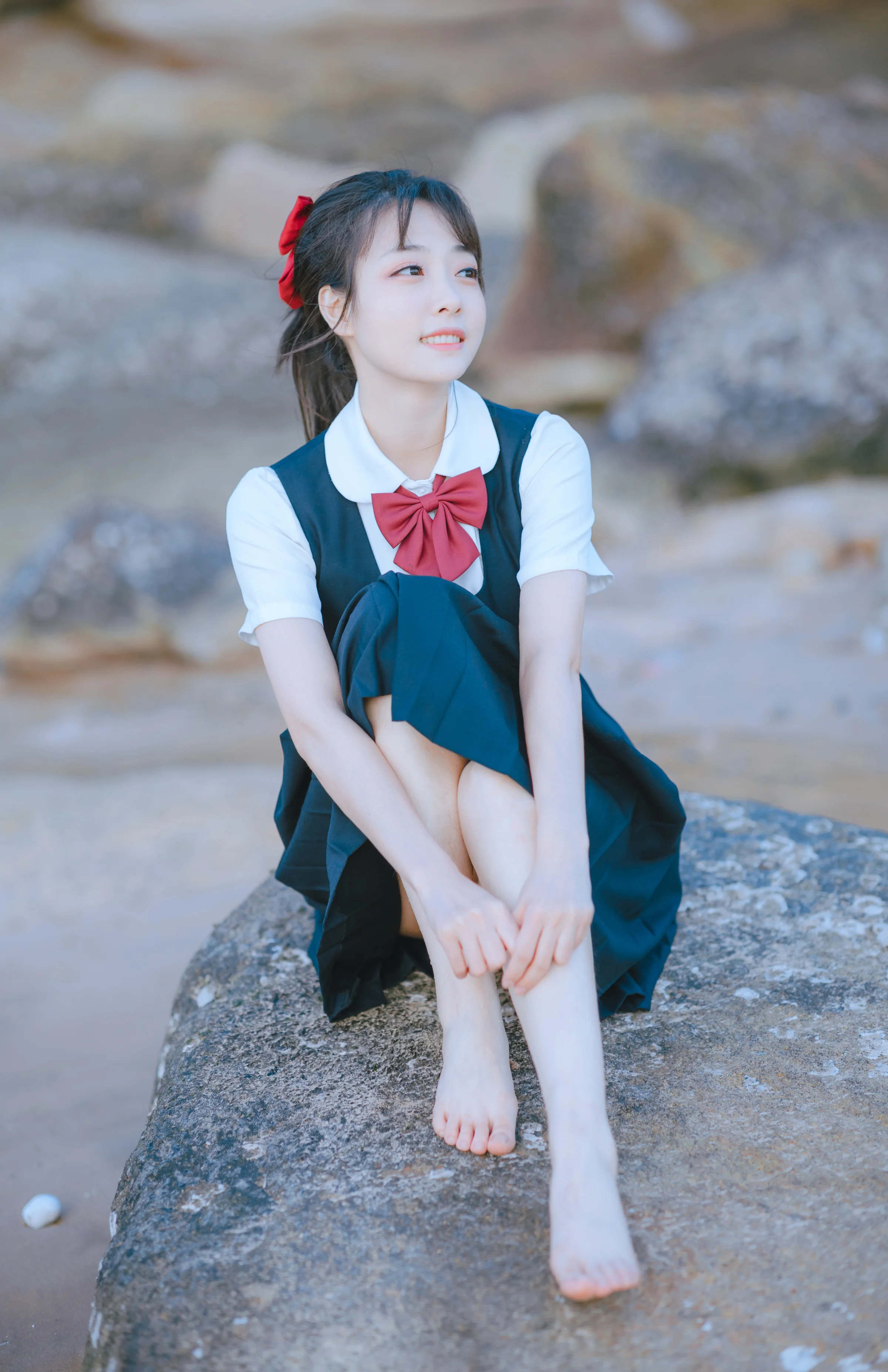 JK私影，海边玩耍的一天｜高清图片集