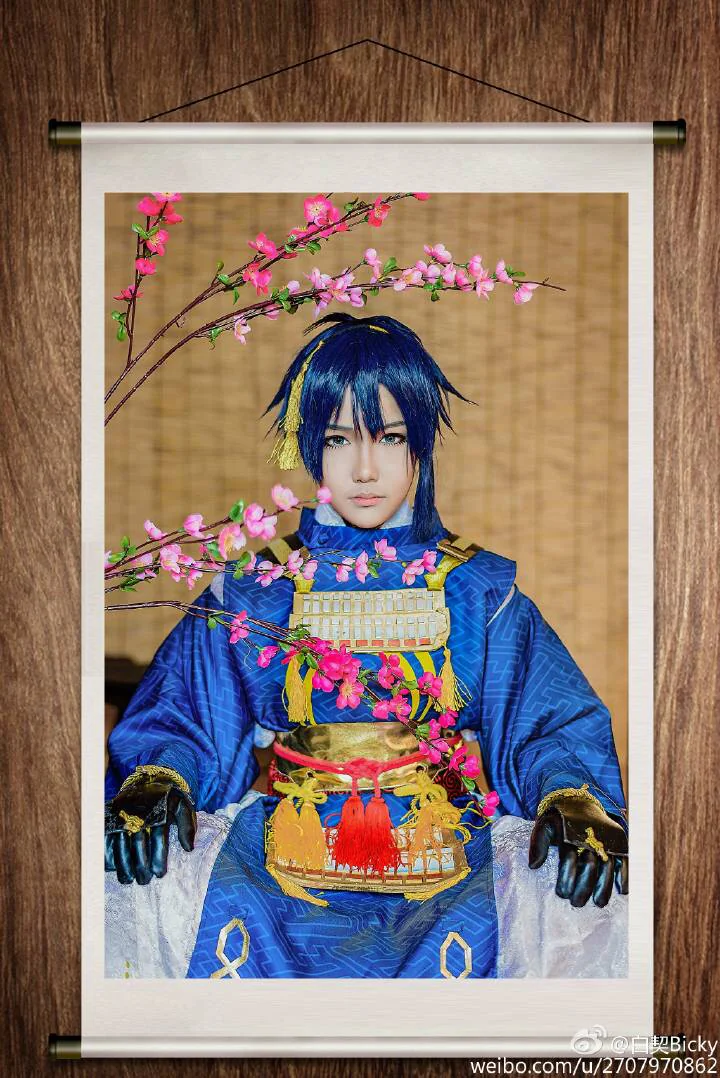 刀剑乱舞 三日月宗近COS写真，身为天下五剑的其中一把，被说是最美的呢