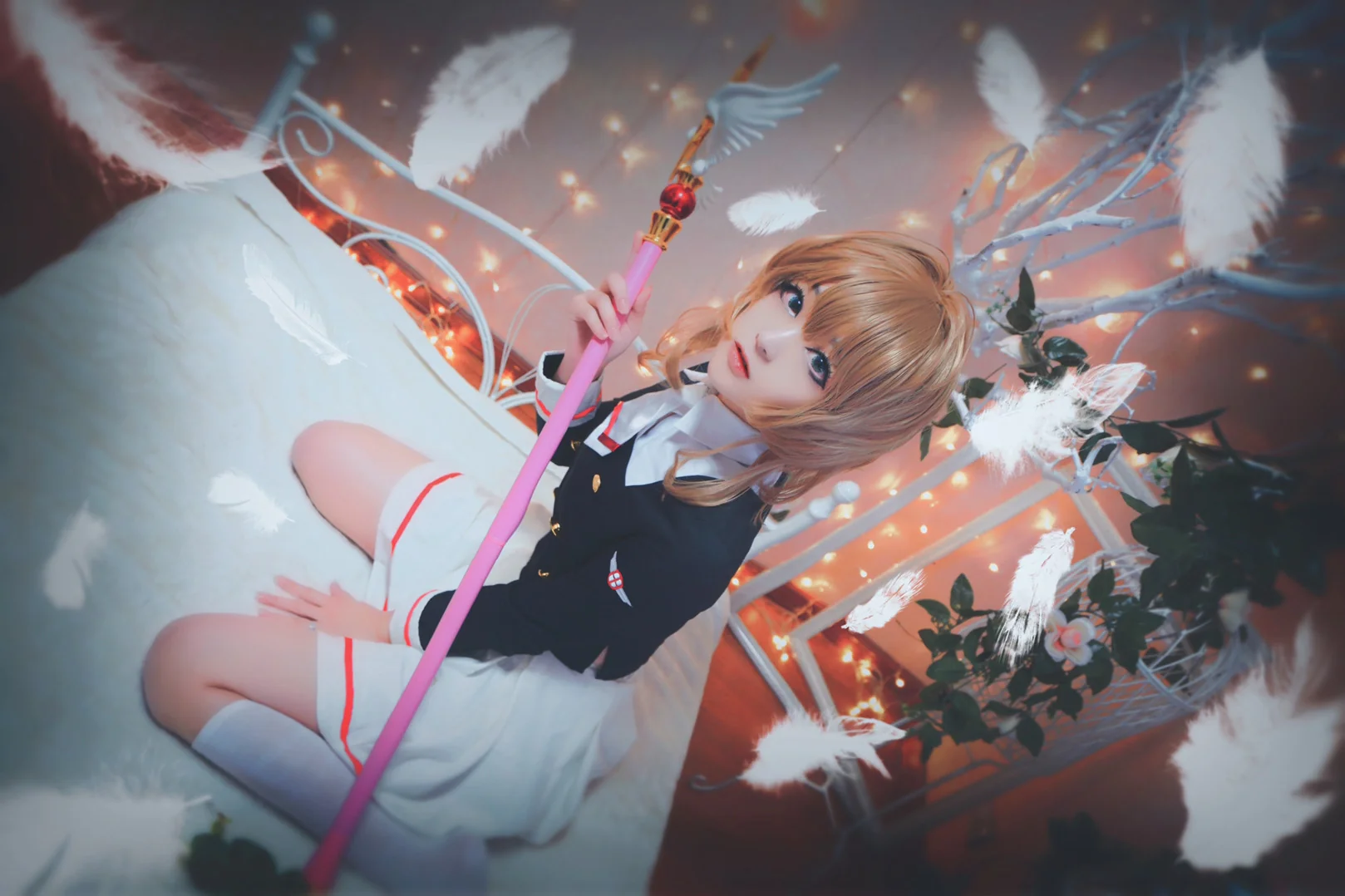 魔卡少女樱透明牌篇 小樱COS写真