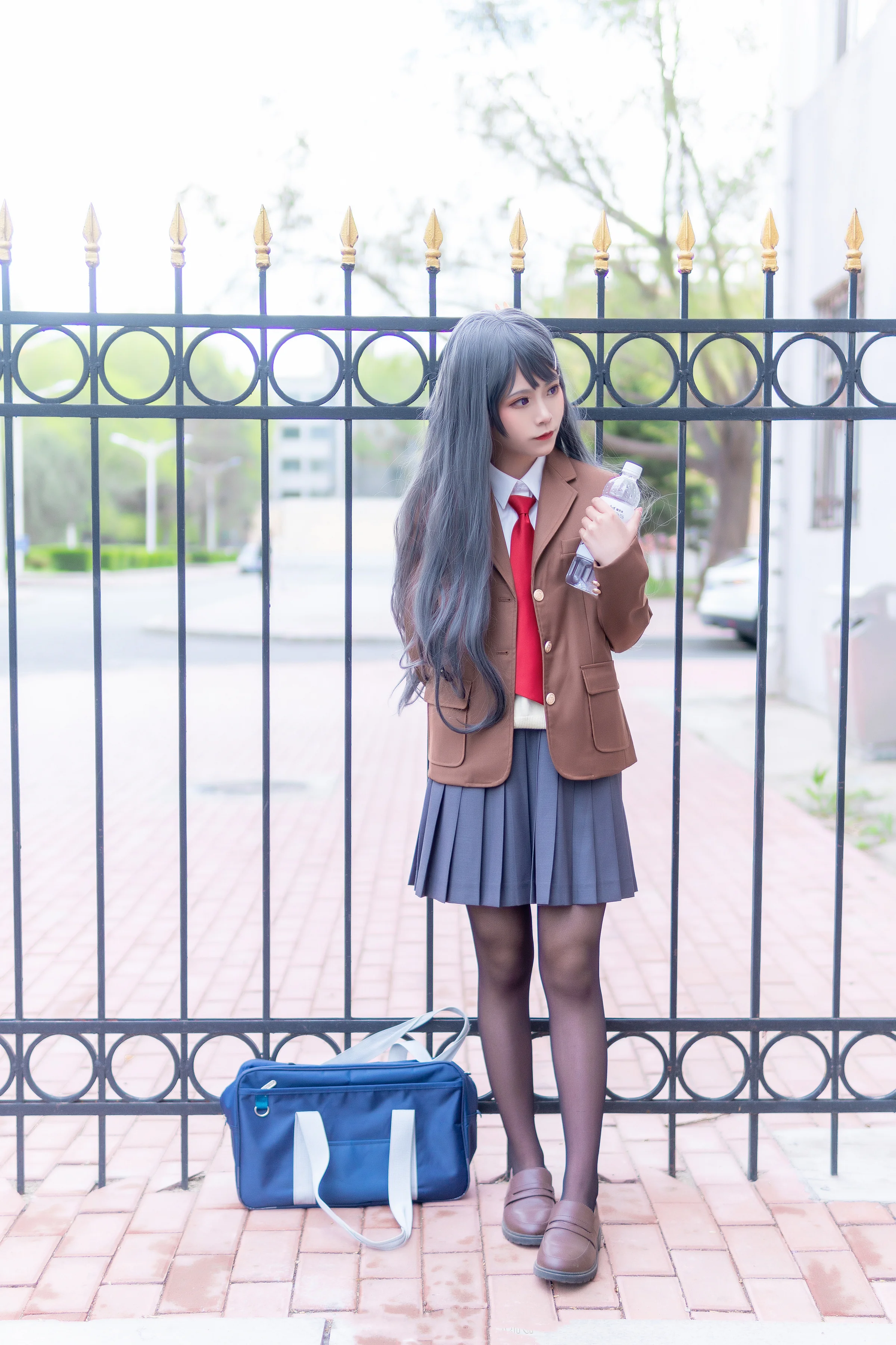 《青春期猪头少年不会梦到兔女郎学姐》樱岛麻衣COS写真