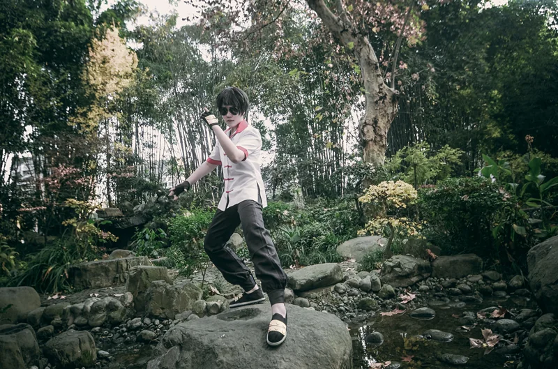英雄联盟LOL盲僧李青龙的传人COS写真
