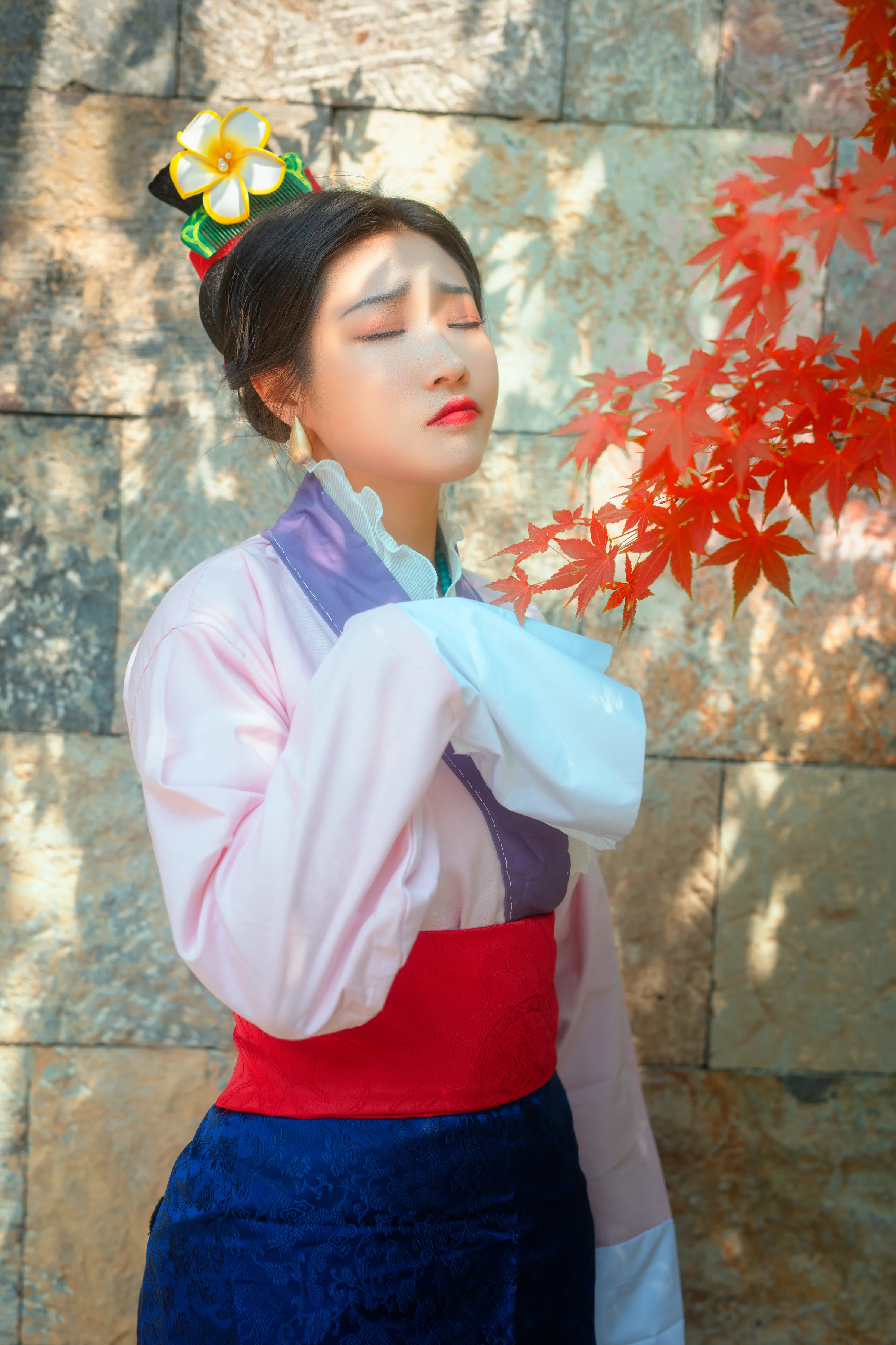 迪士尼花木兰COS写真