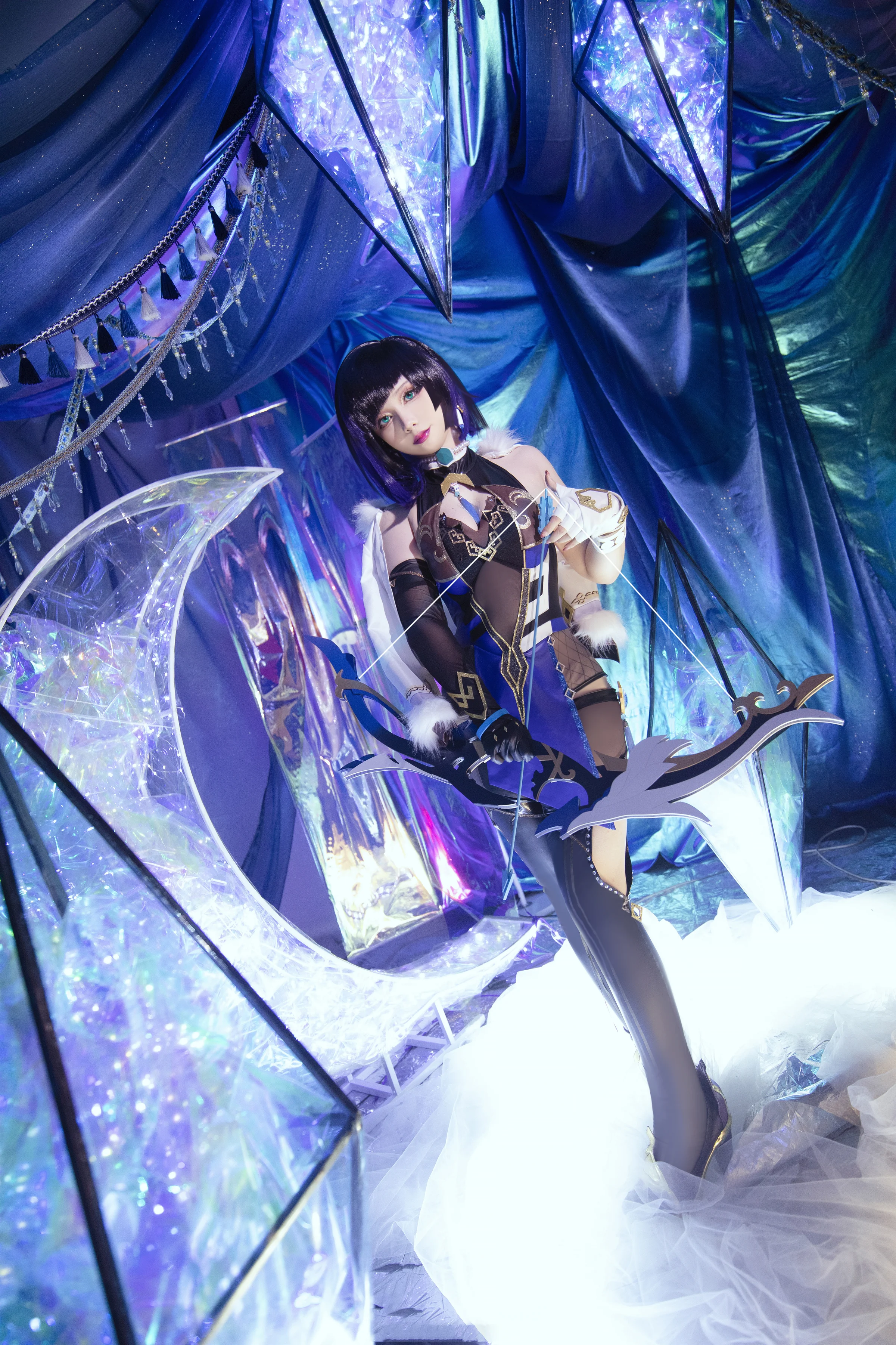 原神夜兰COS写真