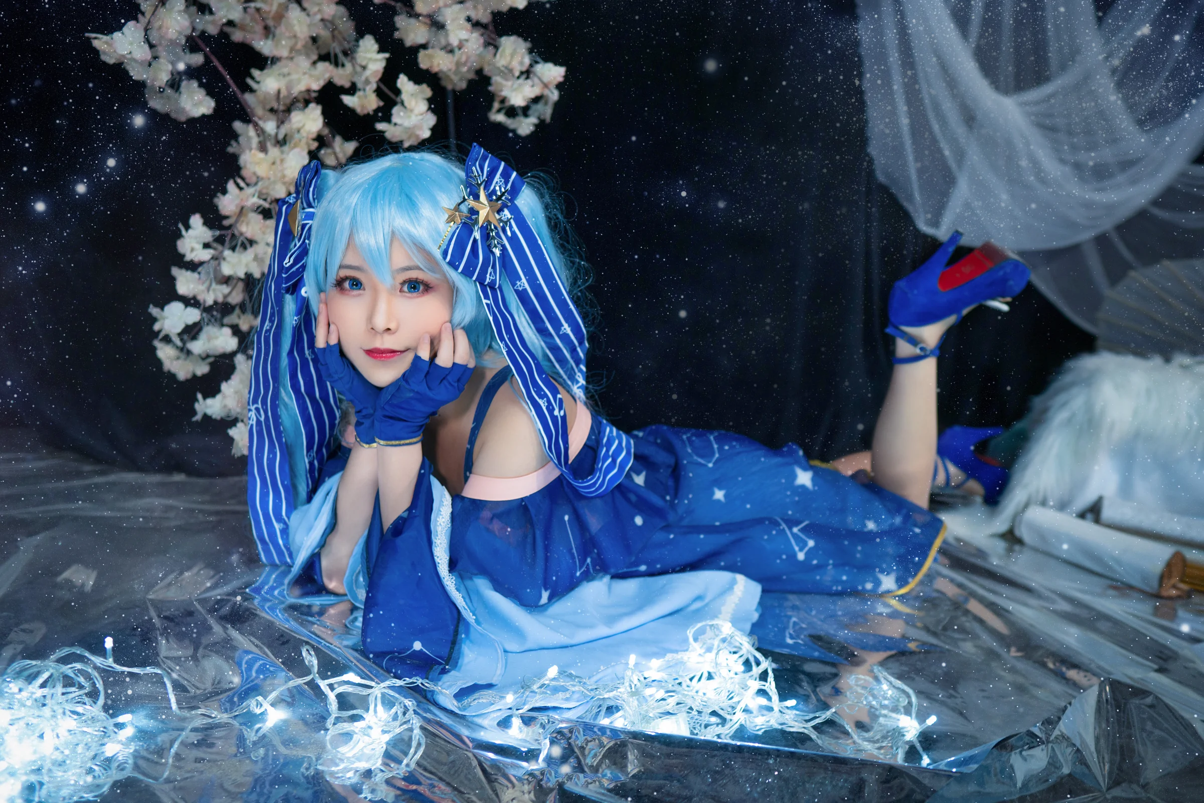 雪初音COS写真