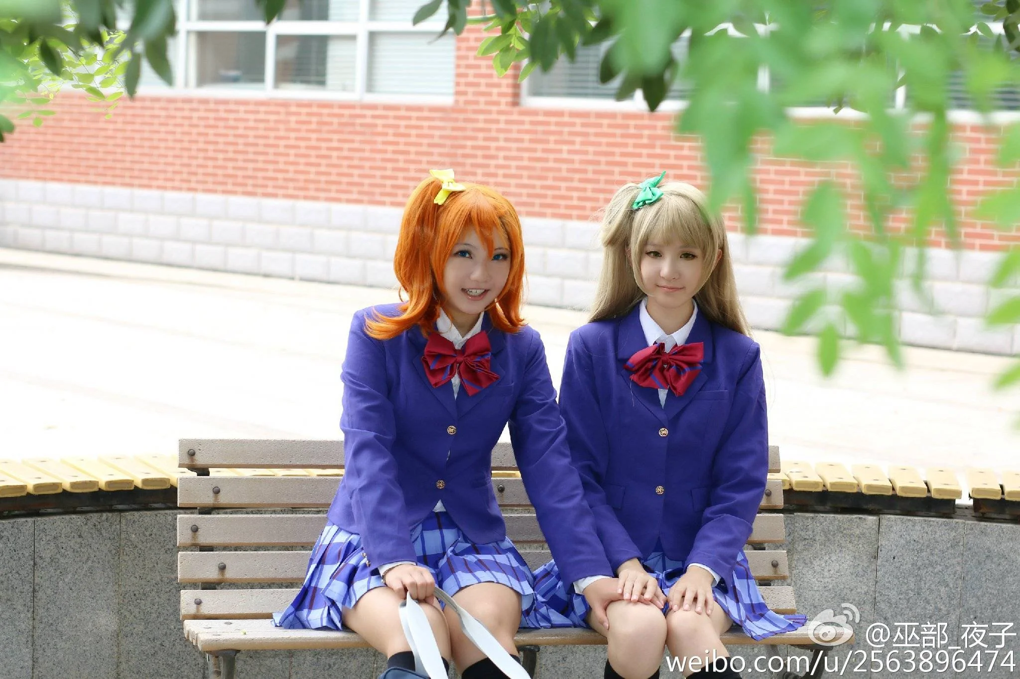 love live高坂穗乃果COS写真感谢相遇
