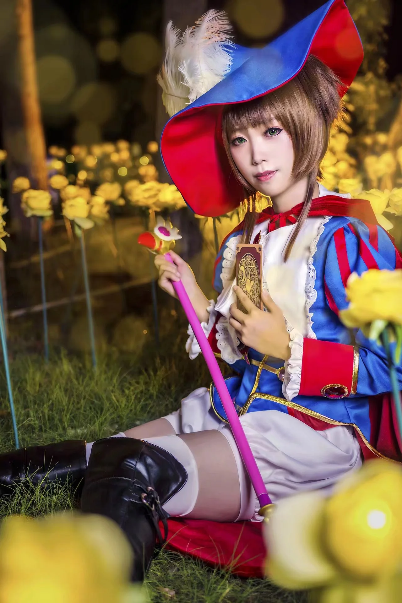 魔卡少女樱COS写真木之本樱