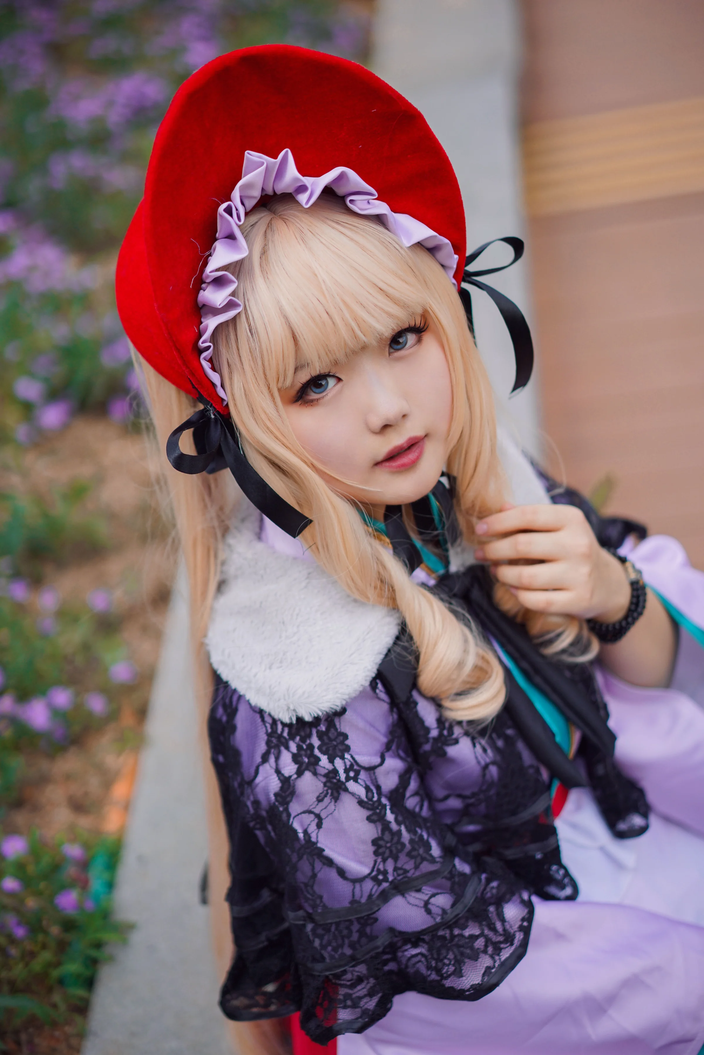 蔷薇少女 真红COS写真