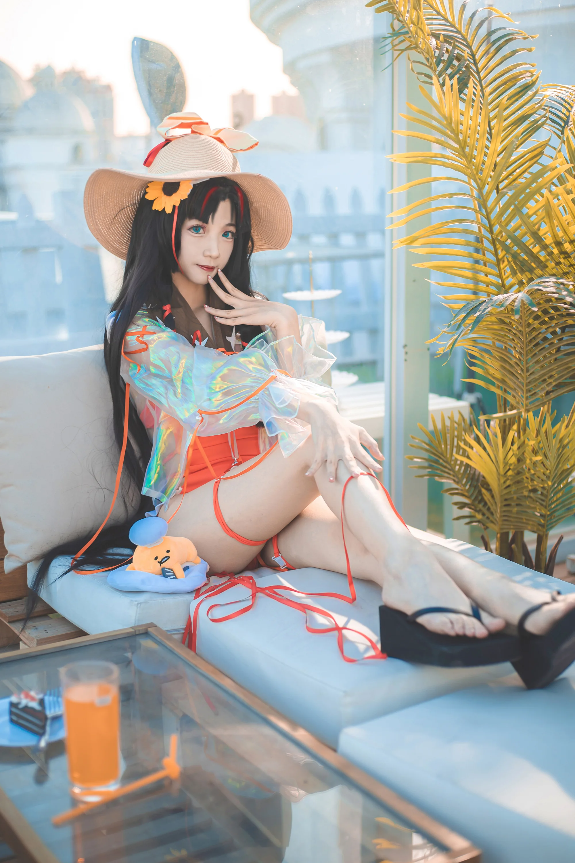 《阴阳师》缘结神COS写真