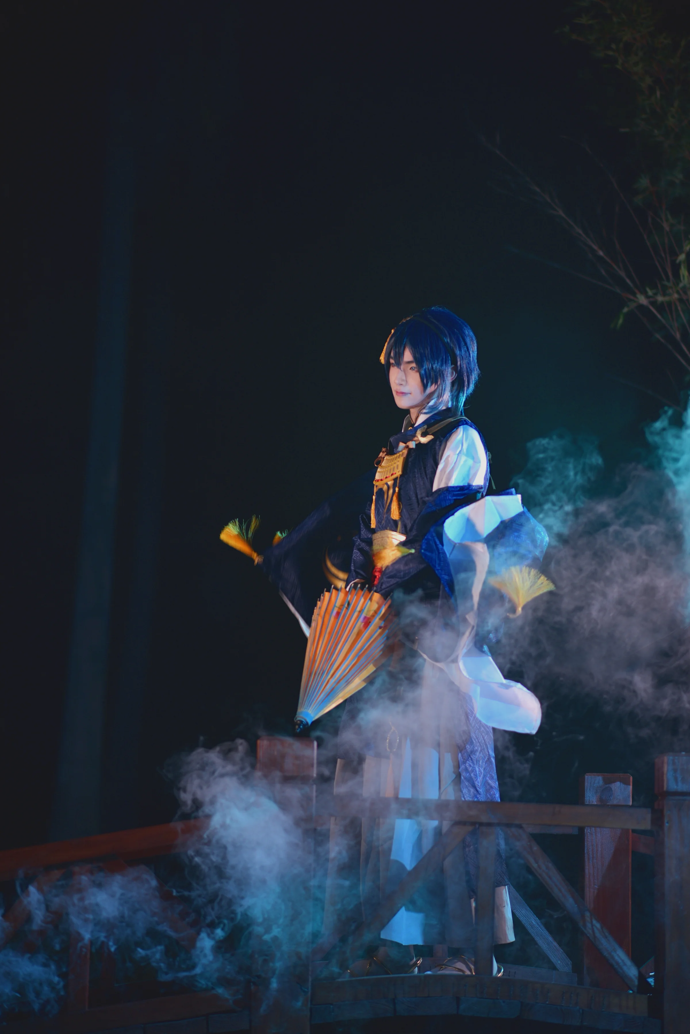 刀剑乱舞 三日月宗近COS写真