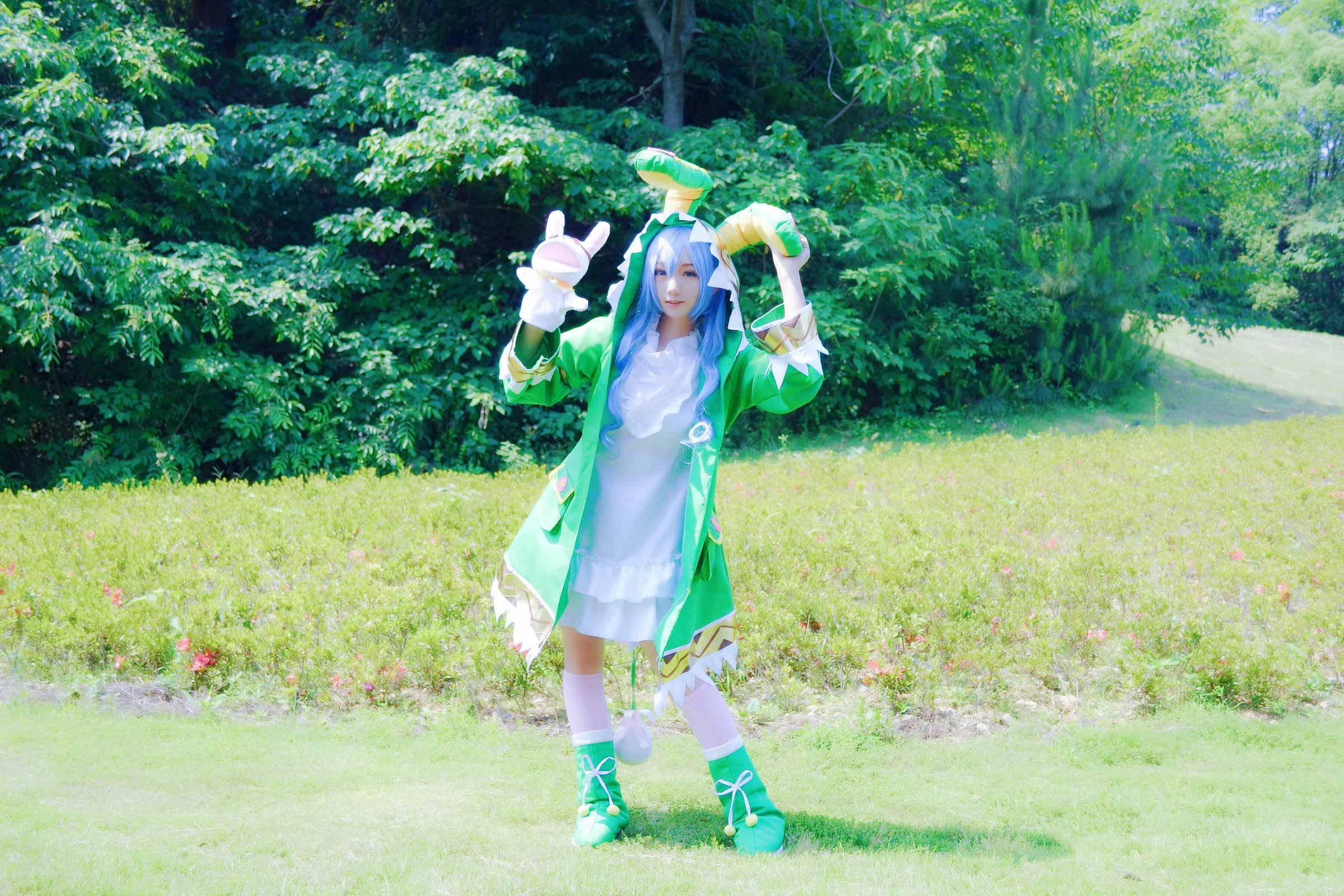 四糸乃COS写真 四糸奈是四糸乃的朋友，英雄！