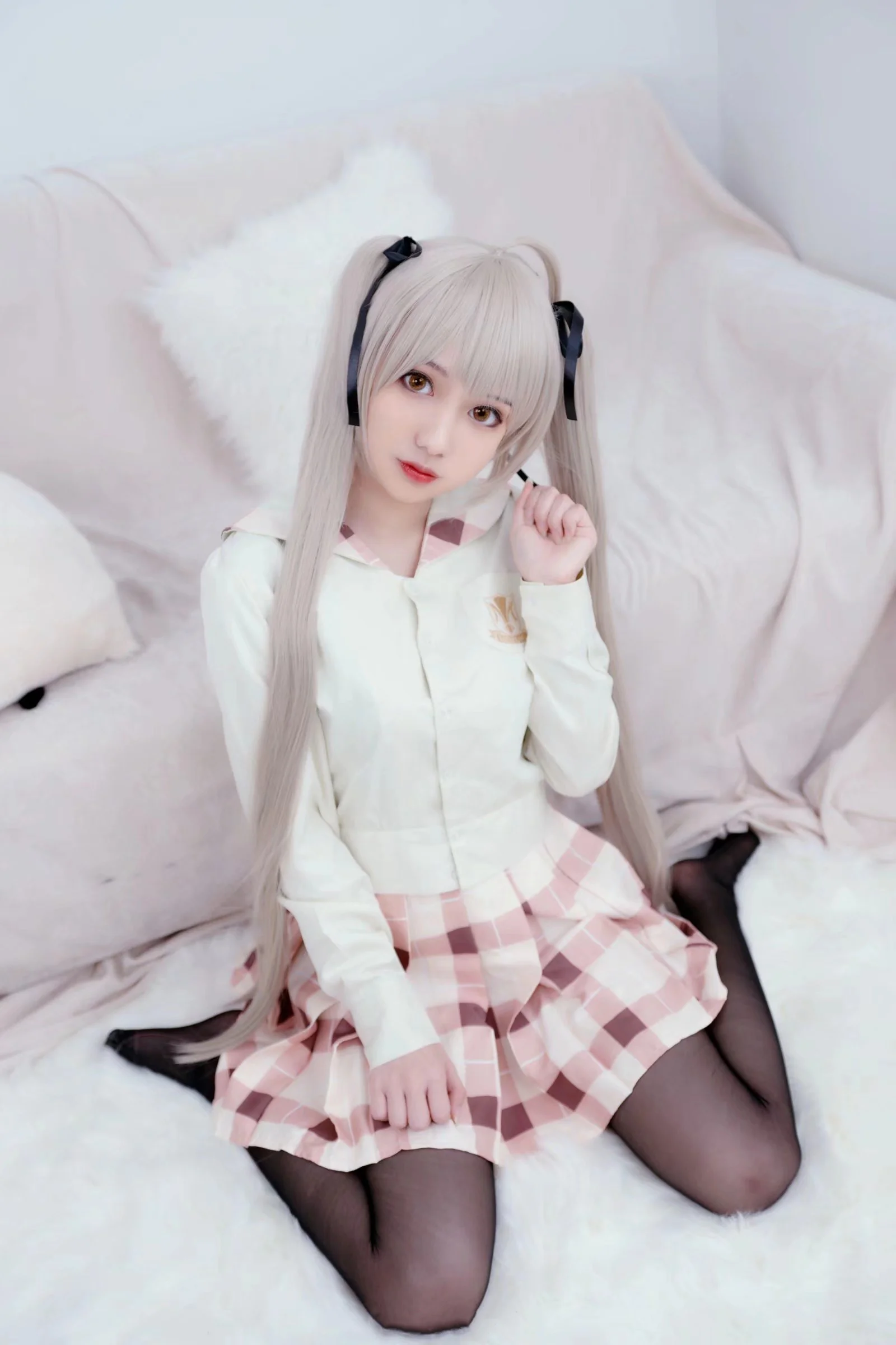 穹妹制服COS写真