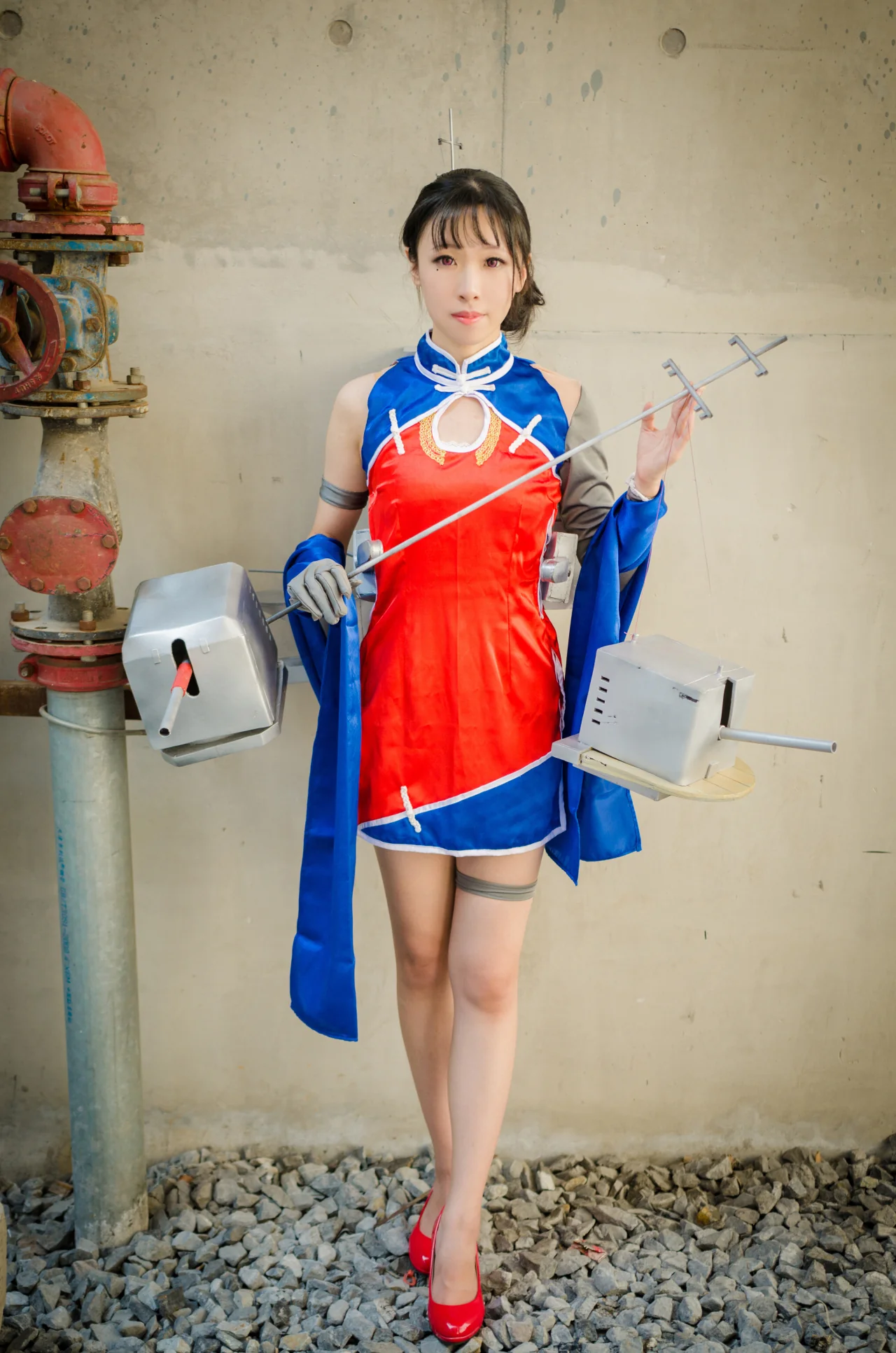 战舰少女逸仙COS写真