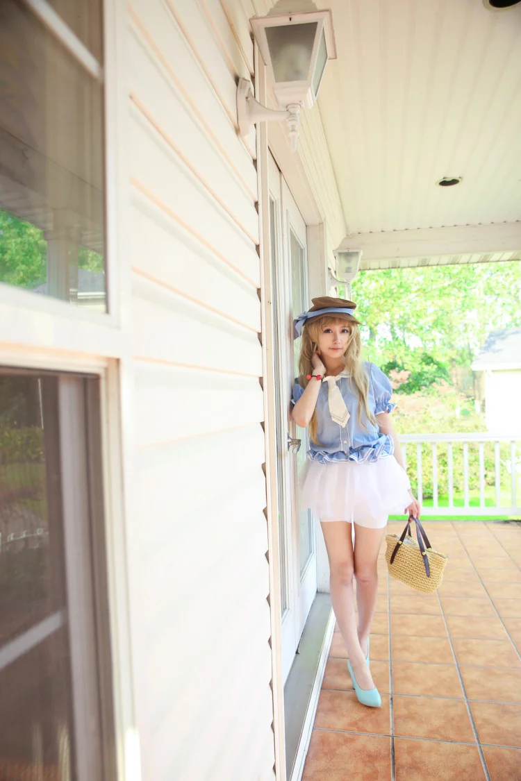 南小鸟人鱼未觉醒COS写真假装夏日的秋游