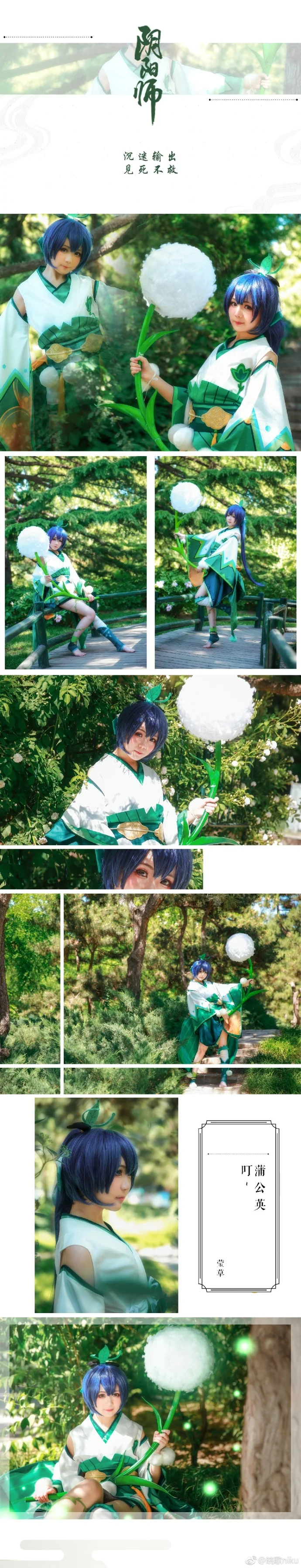 阴阳师莹草COS写真，永远可爱