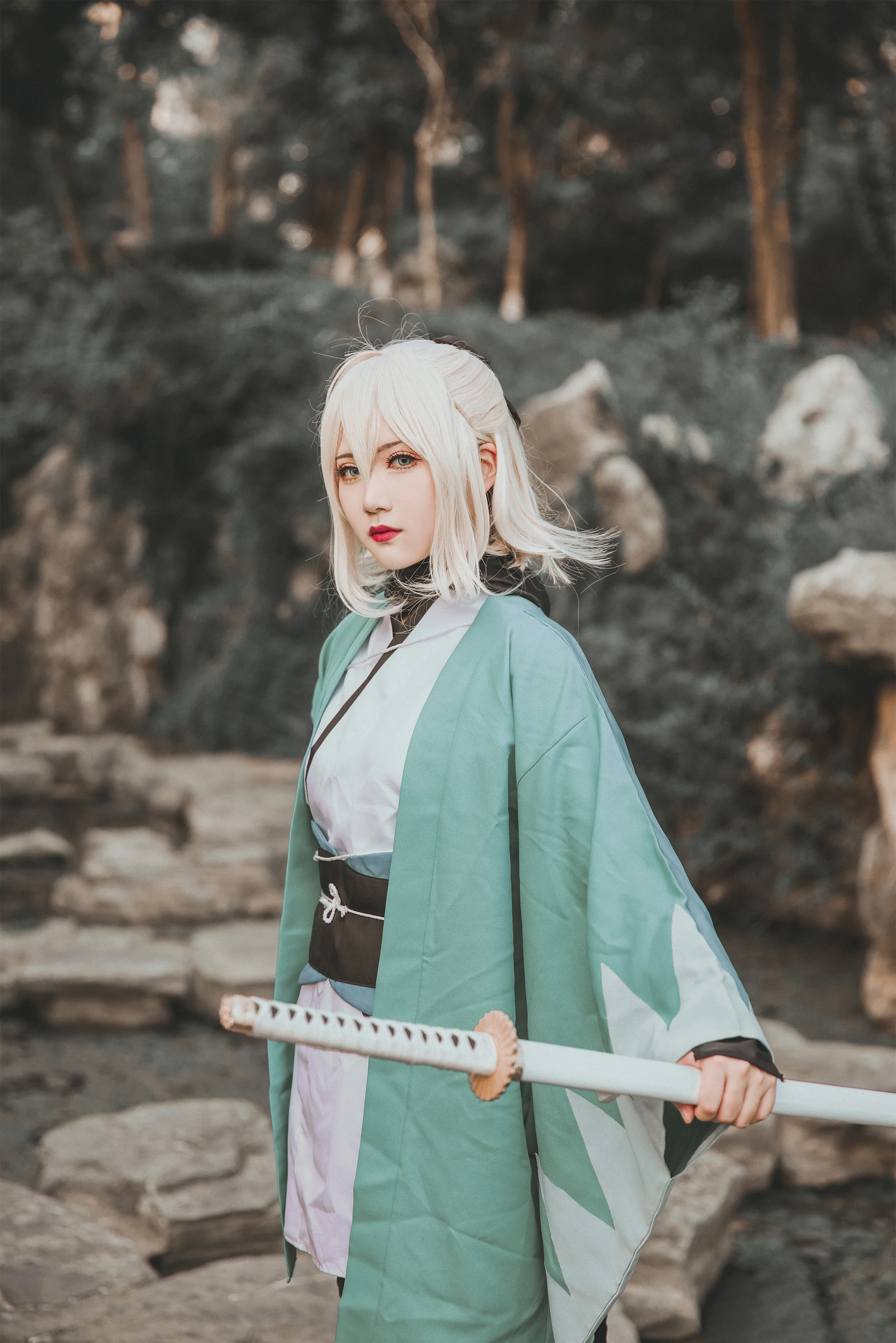 《Fate/GrandOrder》冲田总司COS写真