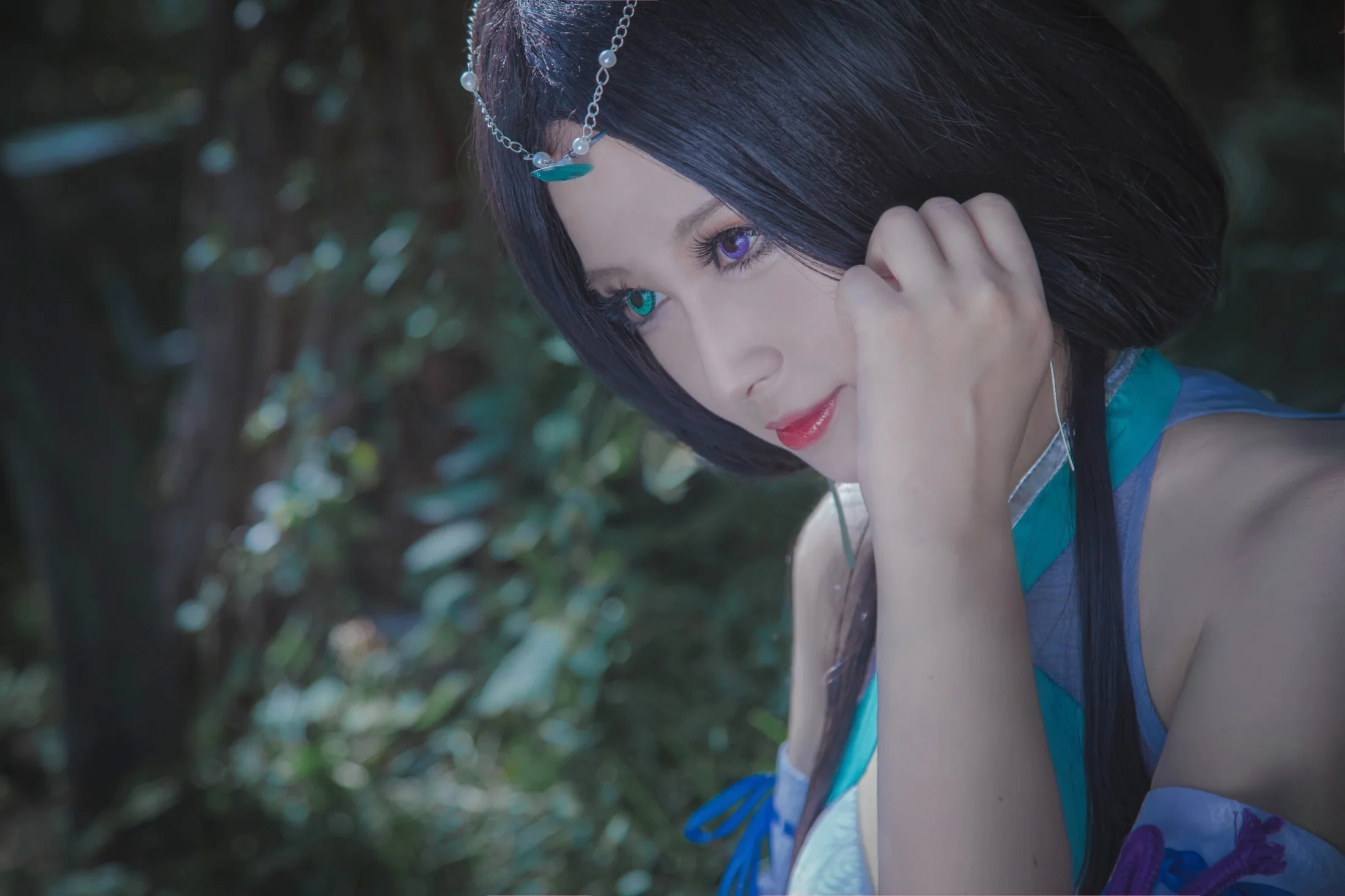 阴阳师手游八百比丘尼COS写真