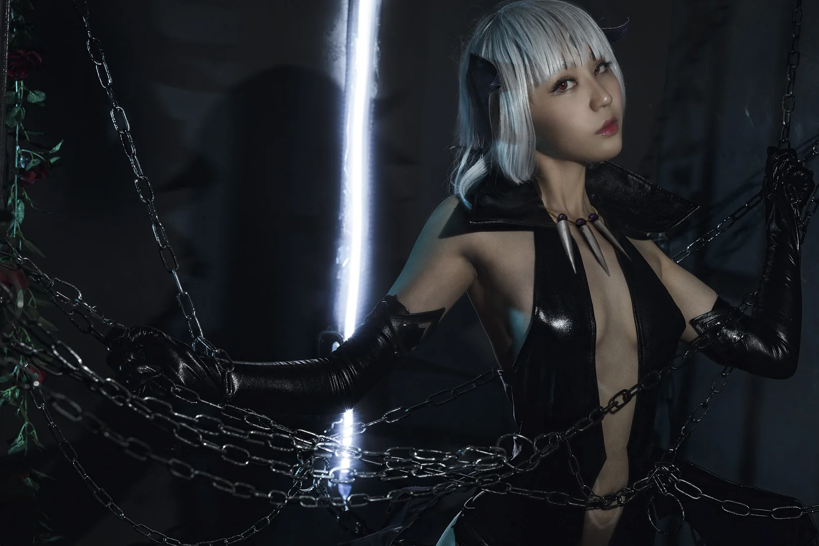 fate/grand order阿提拉小恶魔COS写真