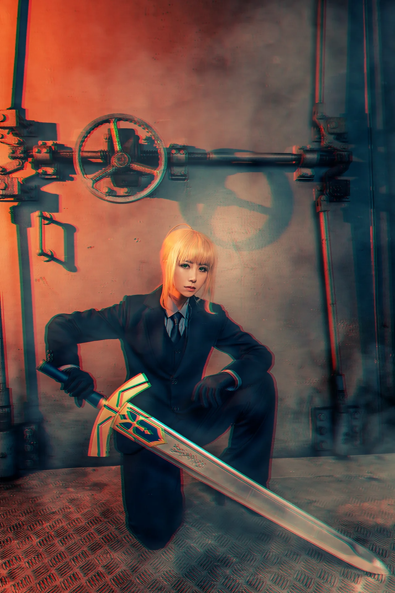 《Fate/Zero》Saber COS写真