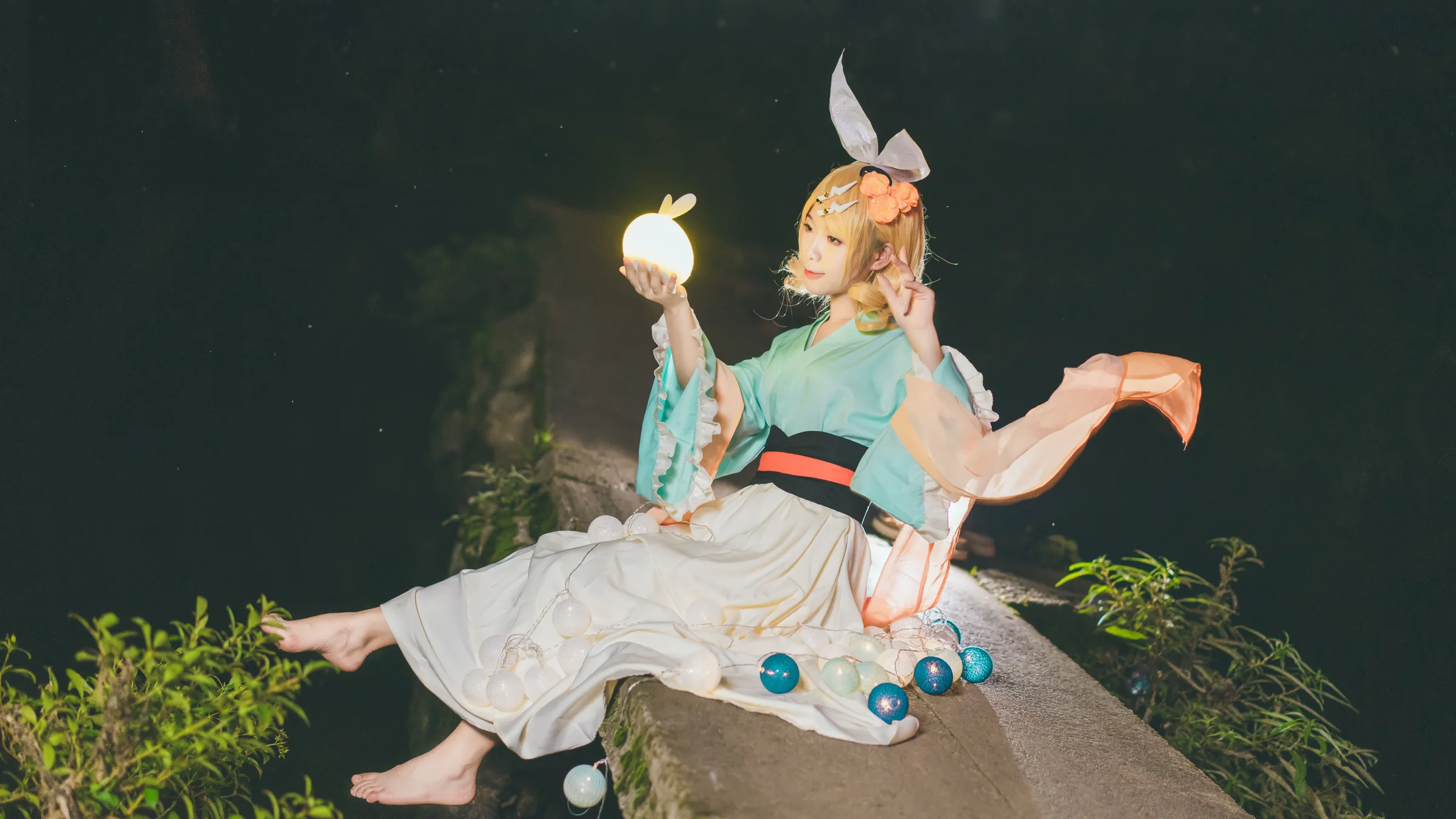 VOCALOID 镜音铃COS写真
