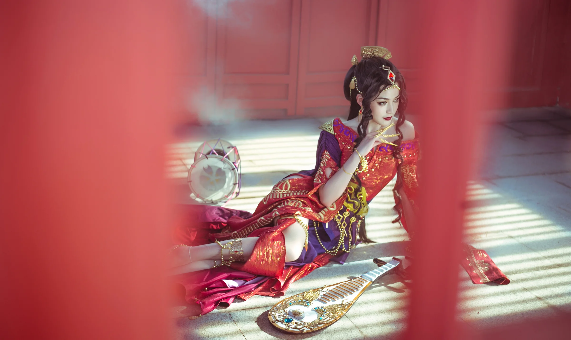剑侠情缘网络版3罗姆之舞成女COS写真