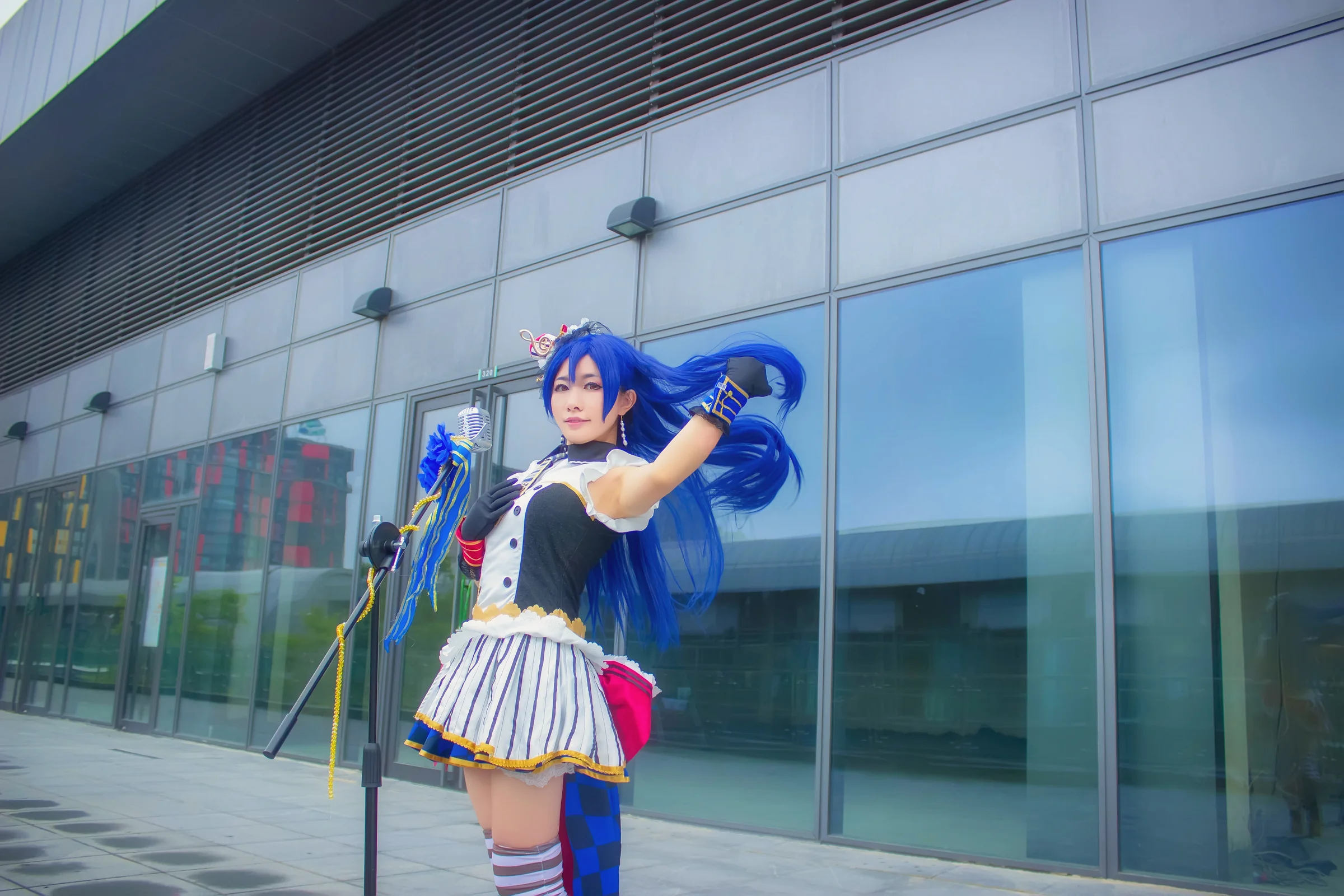 love live 女仆觉醒 海未COS写真