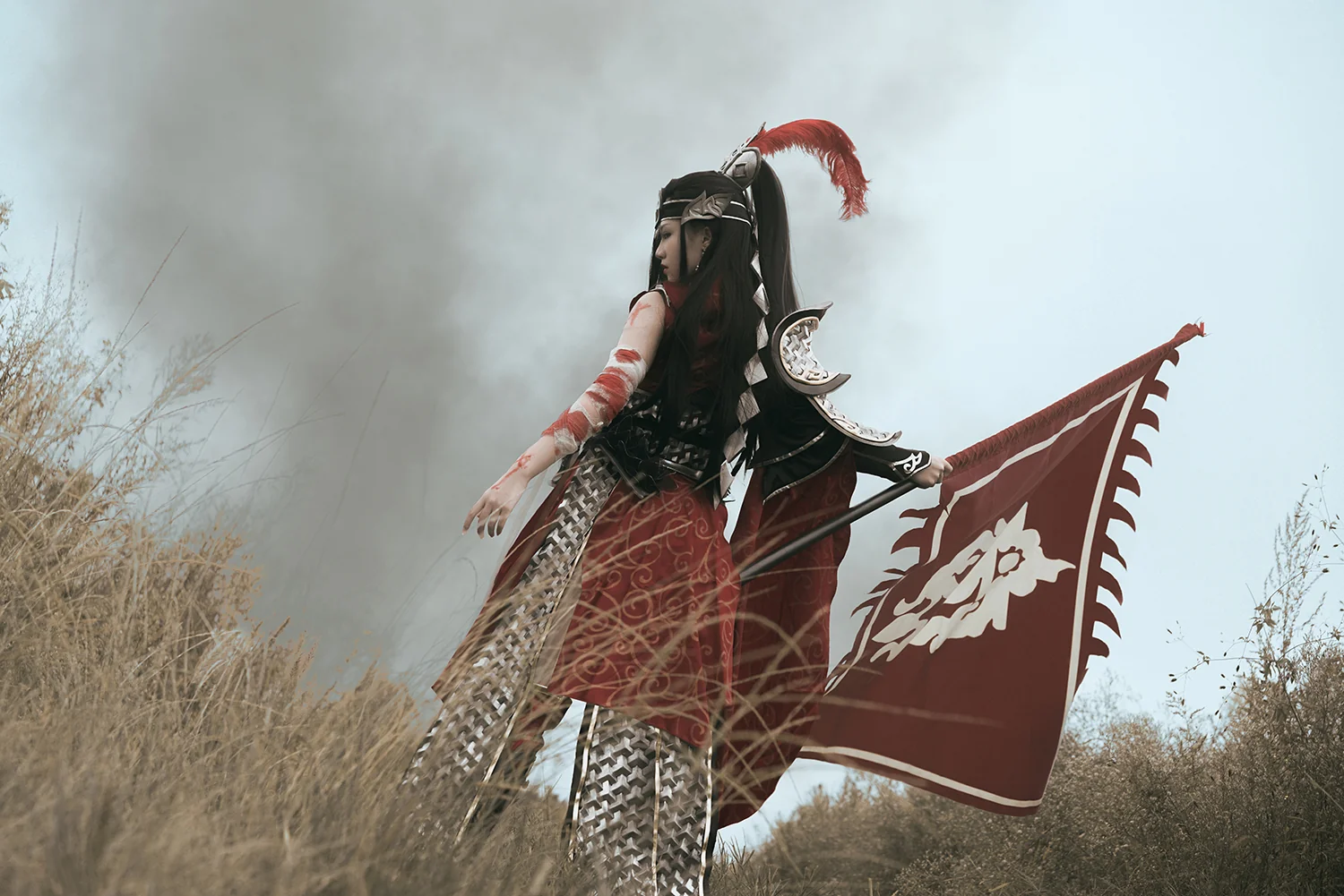 剑网三·天策 · 破虏军娘COS写真 ——“不负铠甲，不恋红妆”
