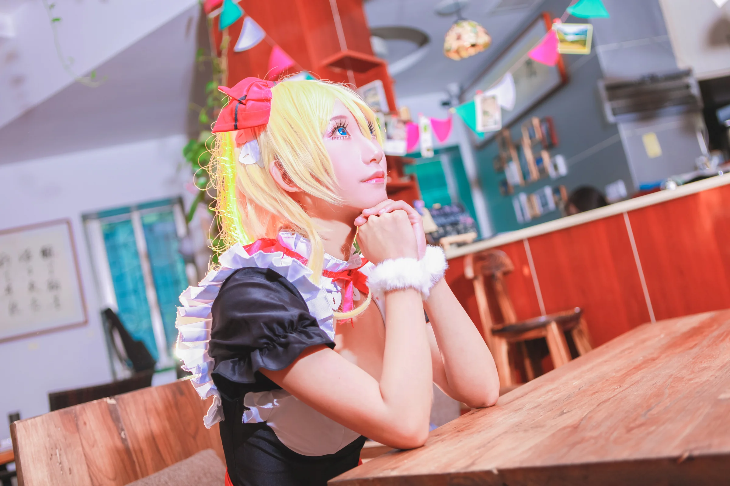 LOVELIVE绘里COS写真 满怀爱意接近中