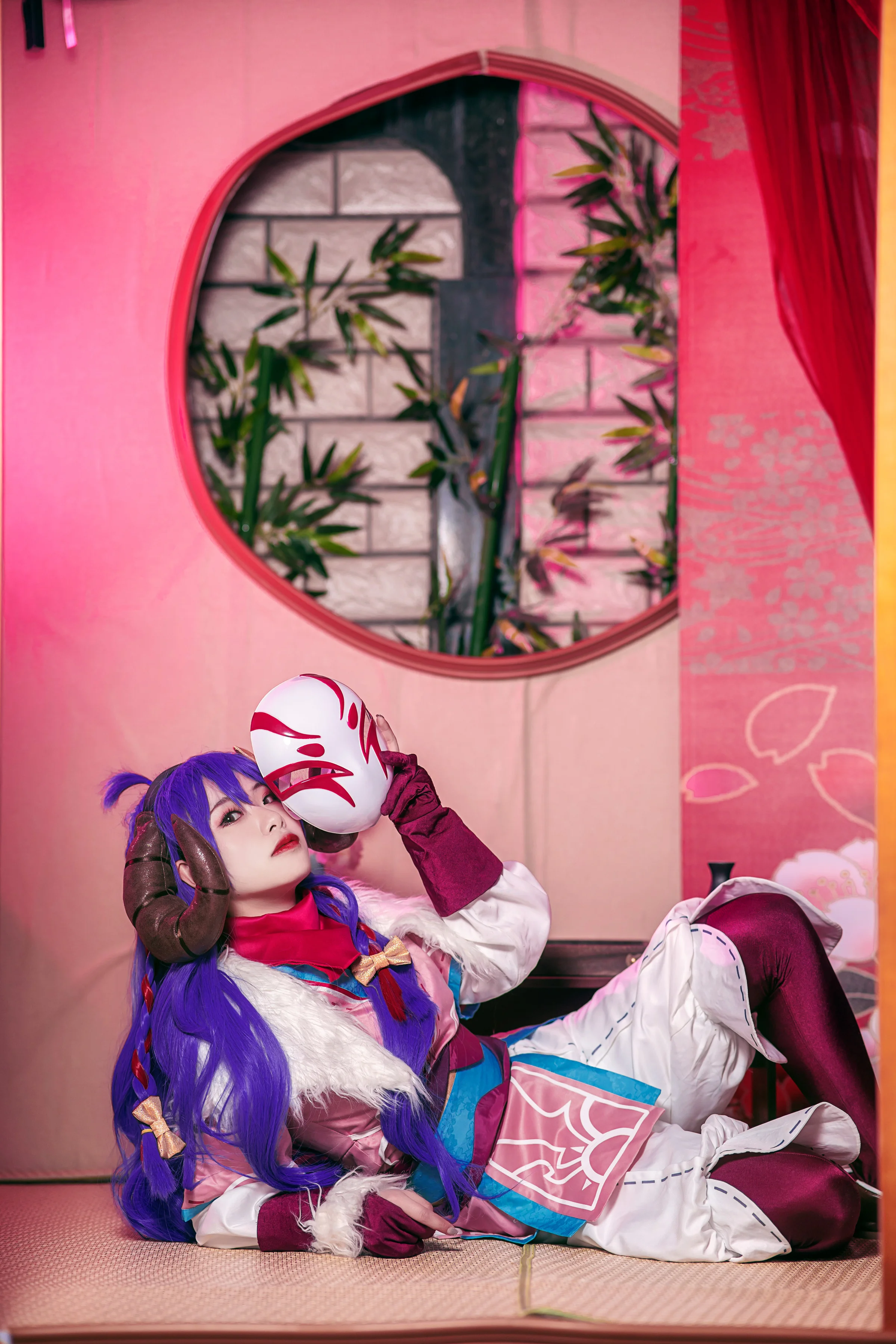 英雄联盟LOL 灵魂莲华阿狸COS写真