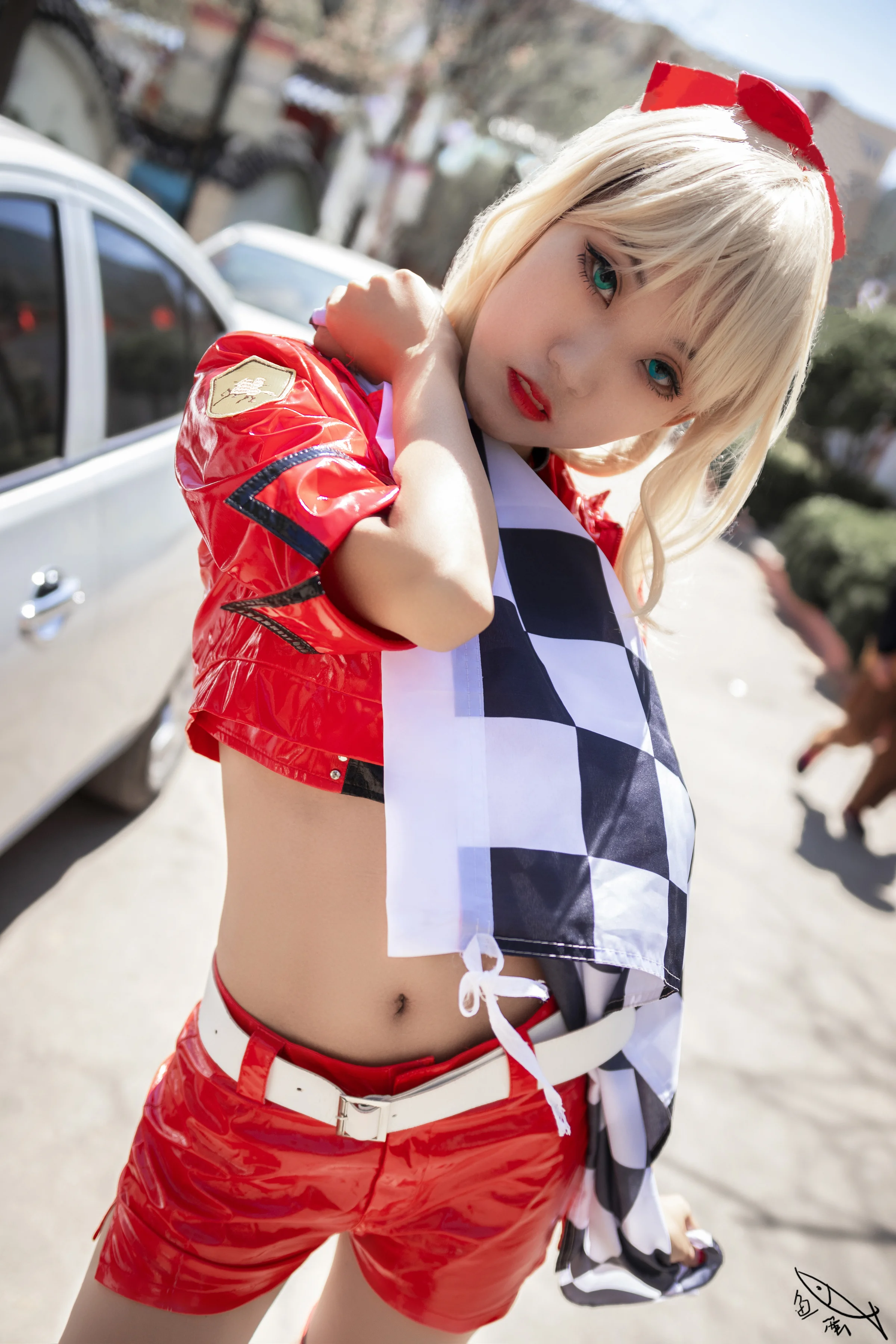 FATE 赛车尼禄COS写真