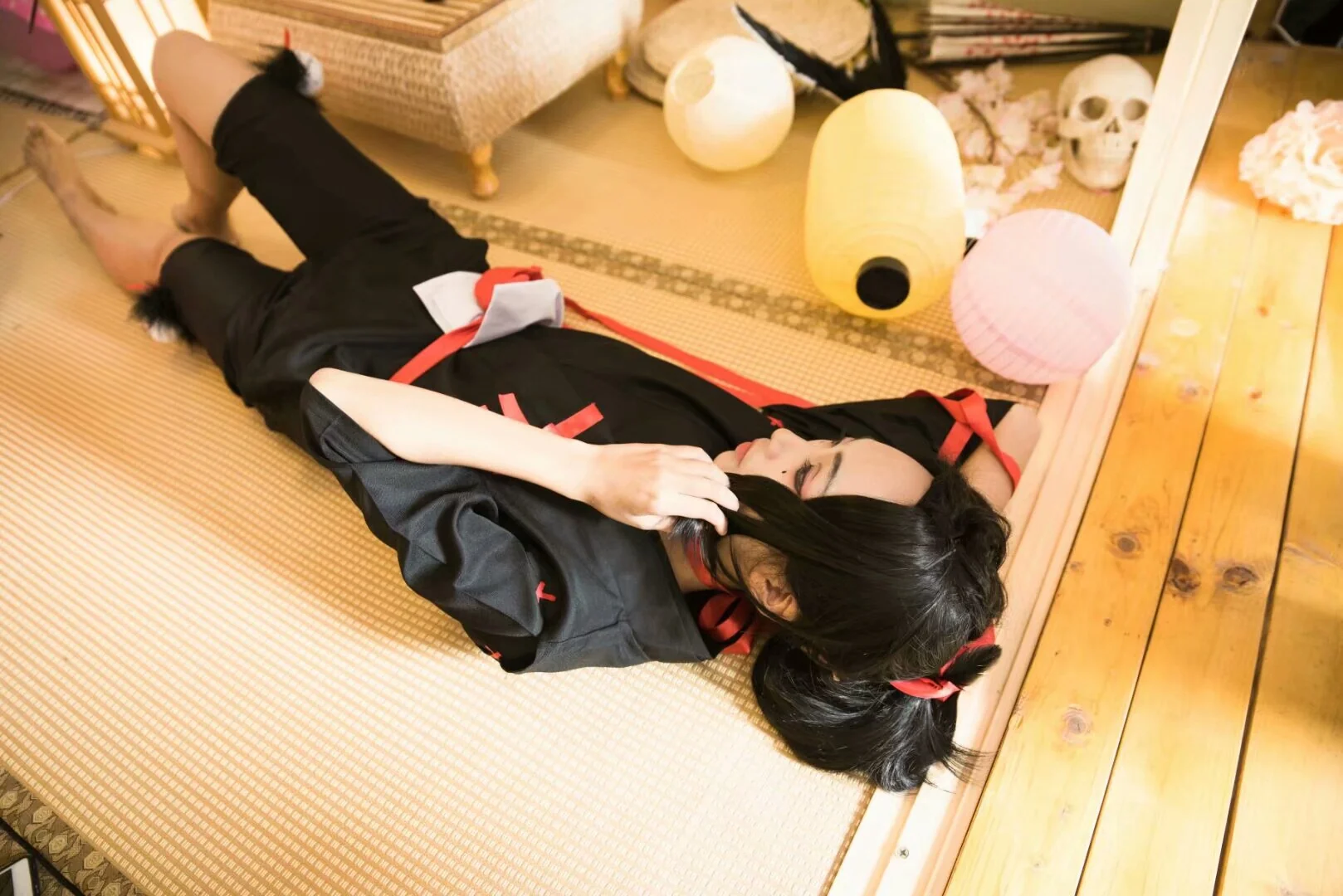 刀剑乱舞小乌丸COS写真