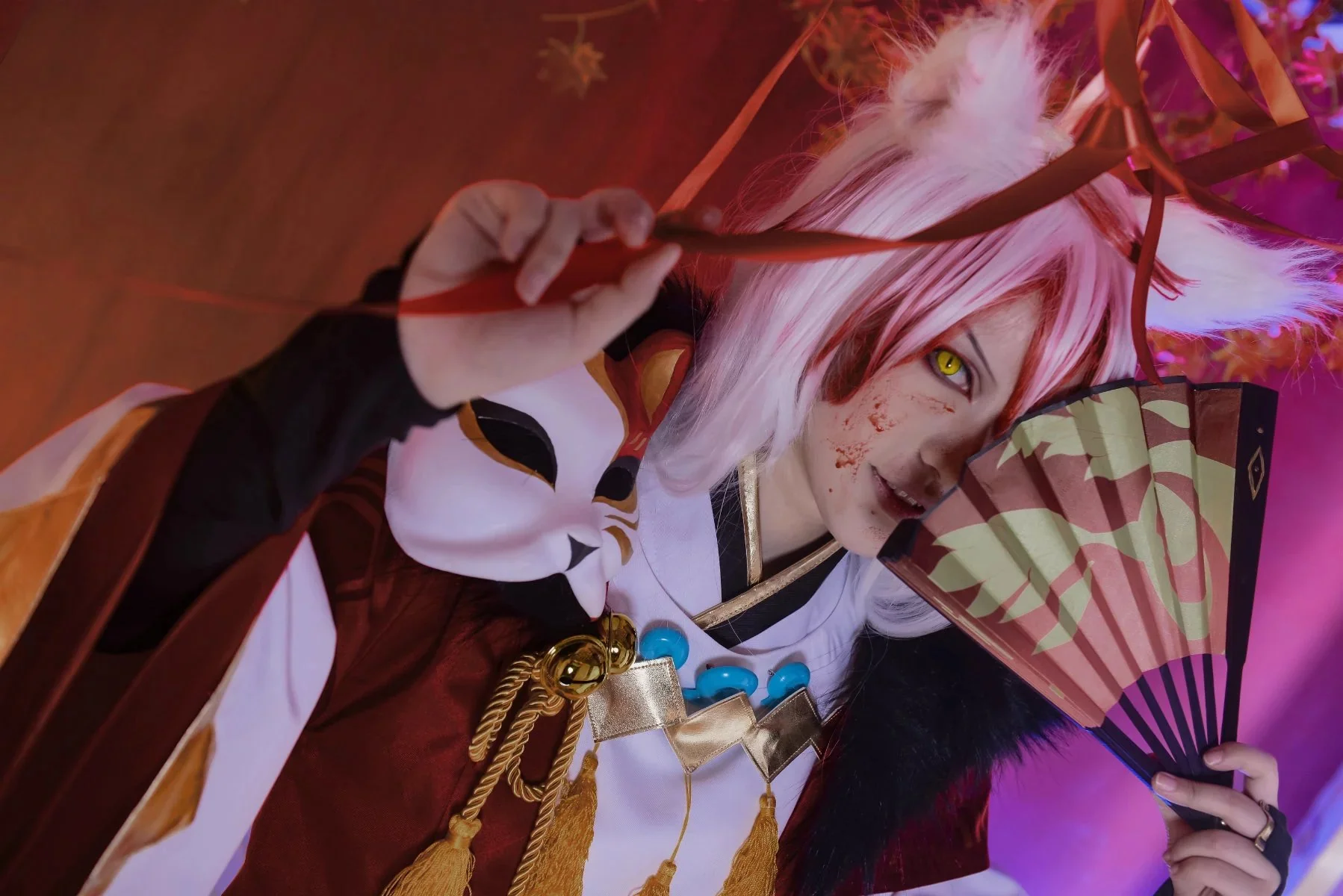 阴阳师妖狐-风雅之士COS写真