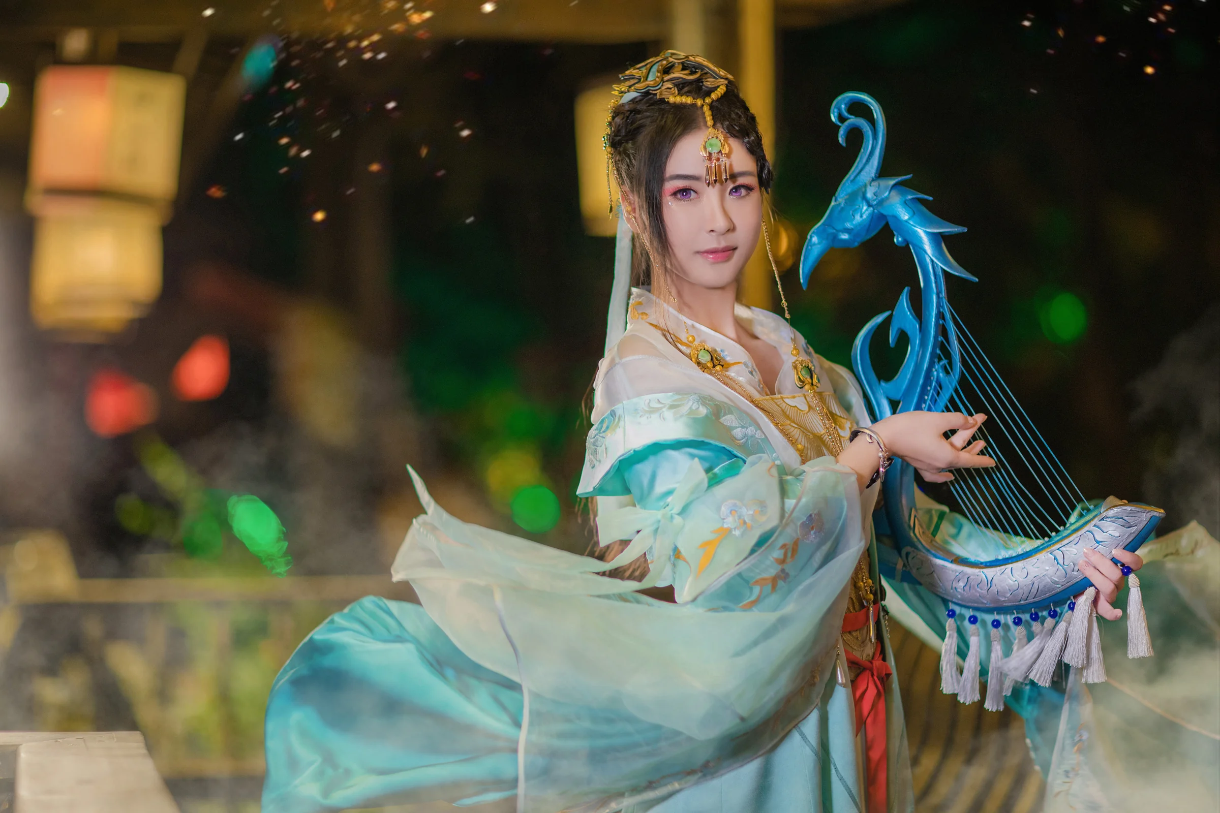 天涯明月刀·心王·醉花阴COS写真