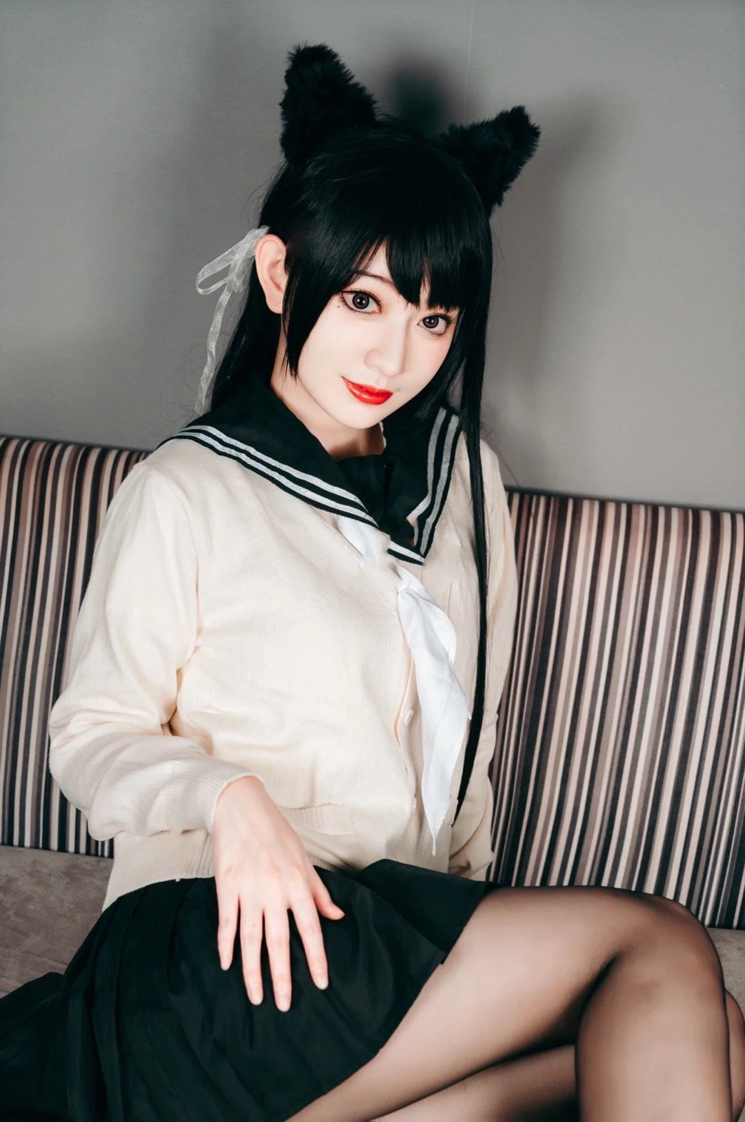 《碧蓝航线》爱宕COS写真