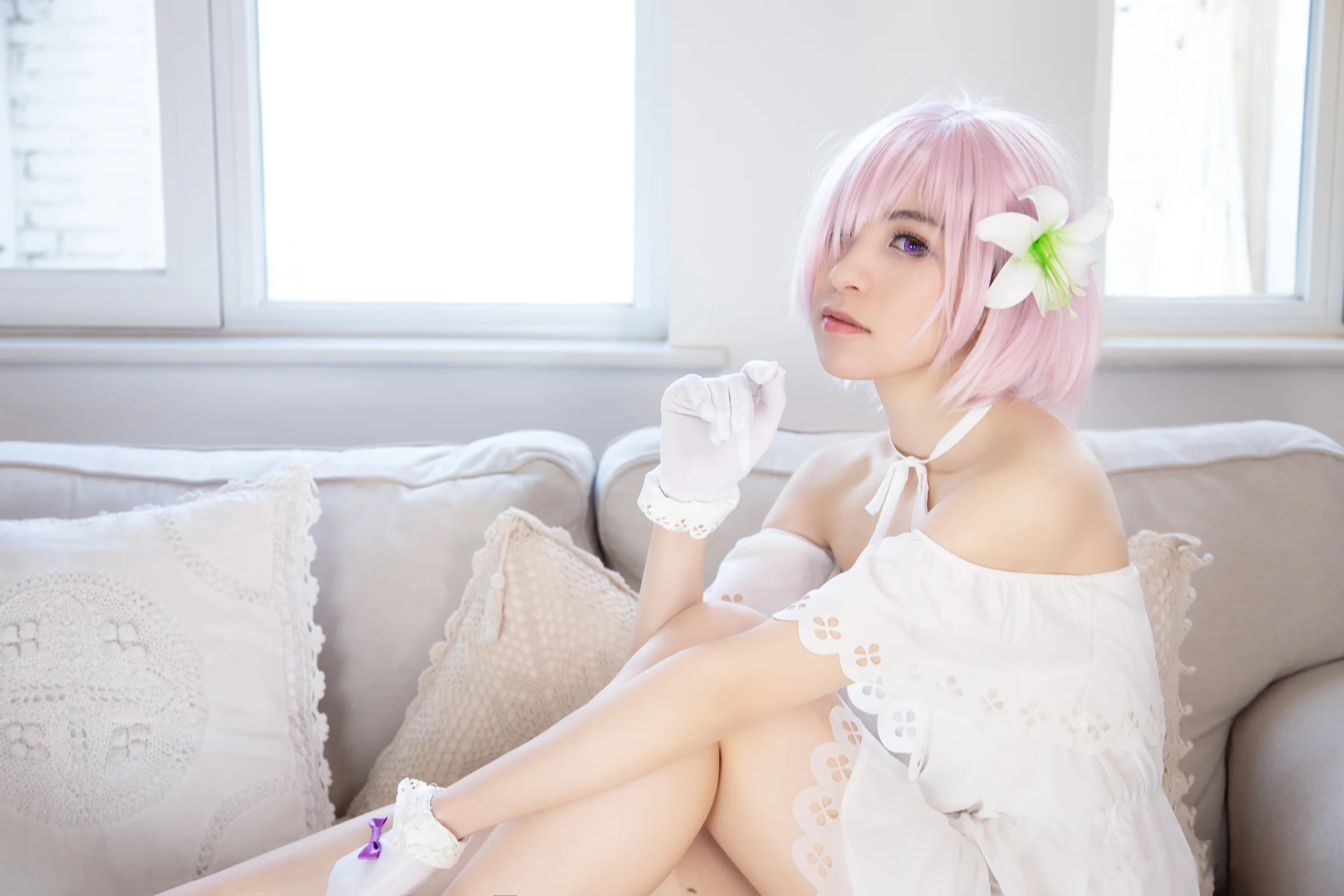 FGO 玛修·基列莱特COS写真