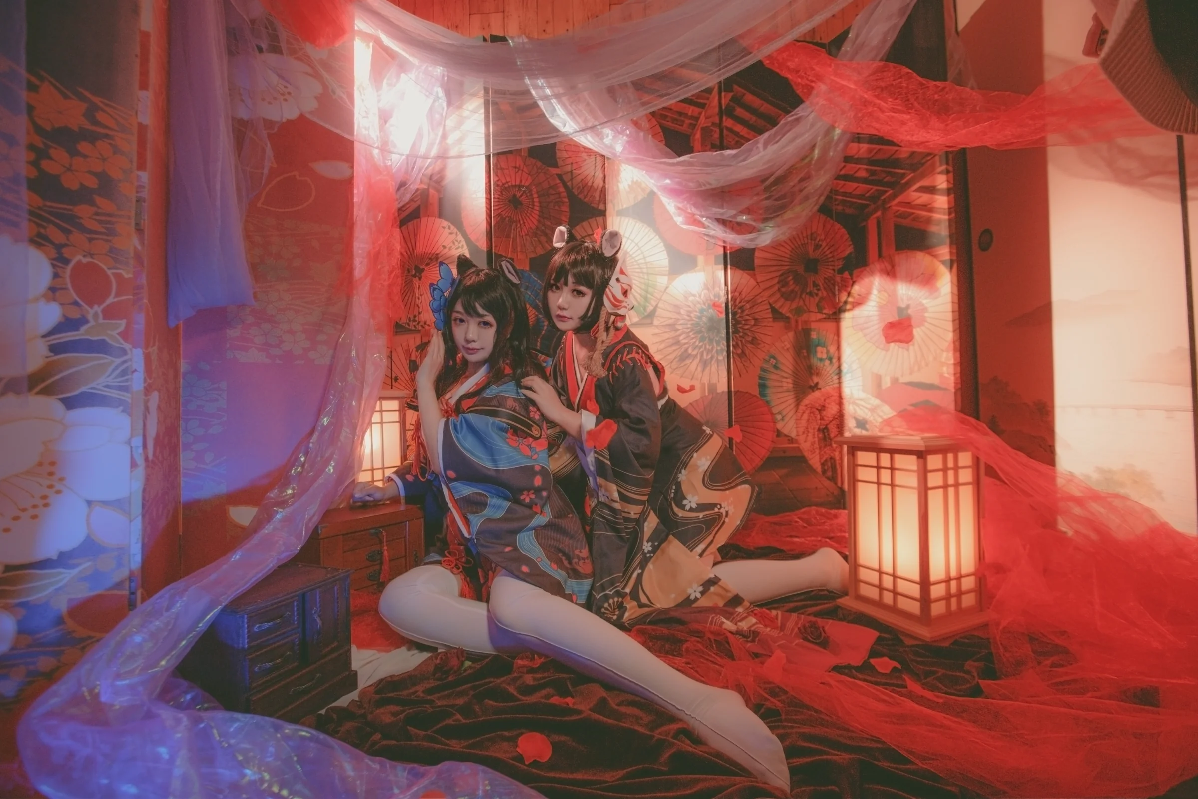 碧蓝航线扶桑COS写真